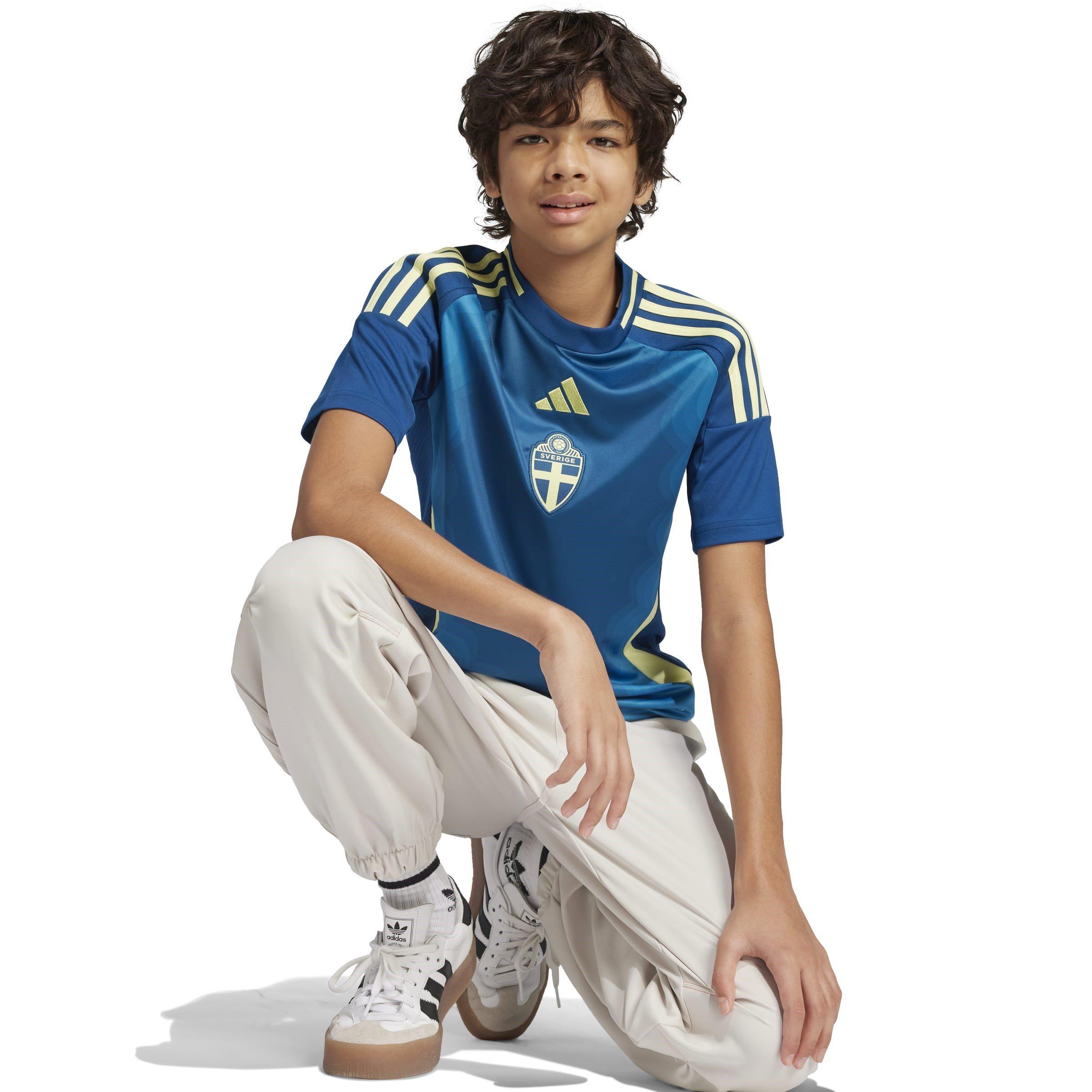 Legend Marine - adidas - Replica Sweden Away Shirt 2025 Juniors - 8