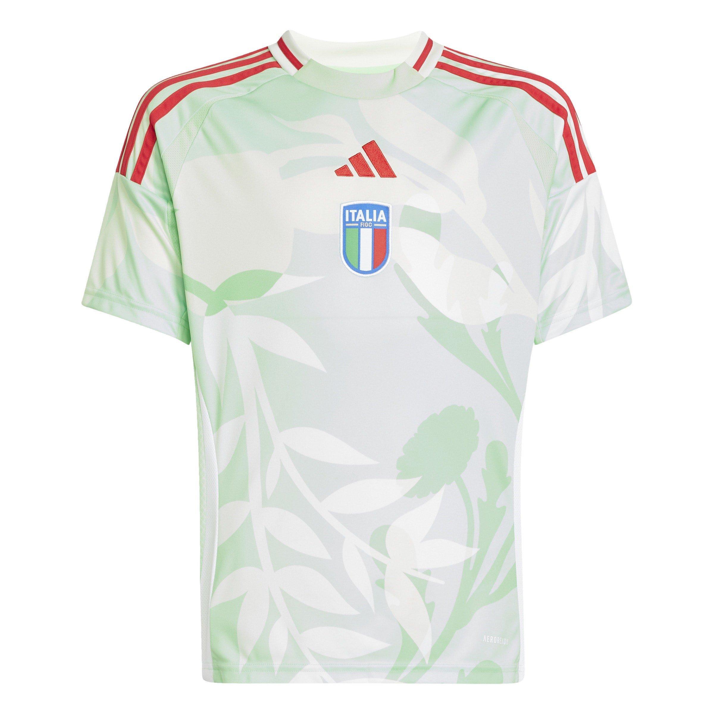 Glory Mint - adidas - Italy Away Shirt 2025 Juniors - 1