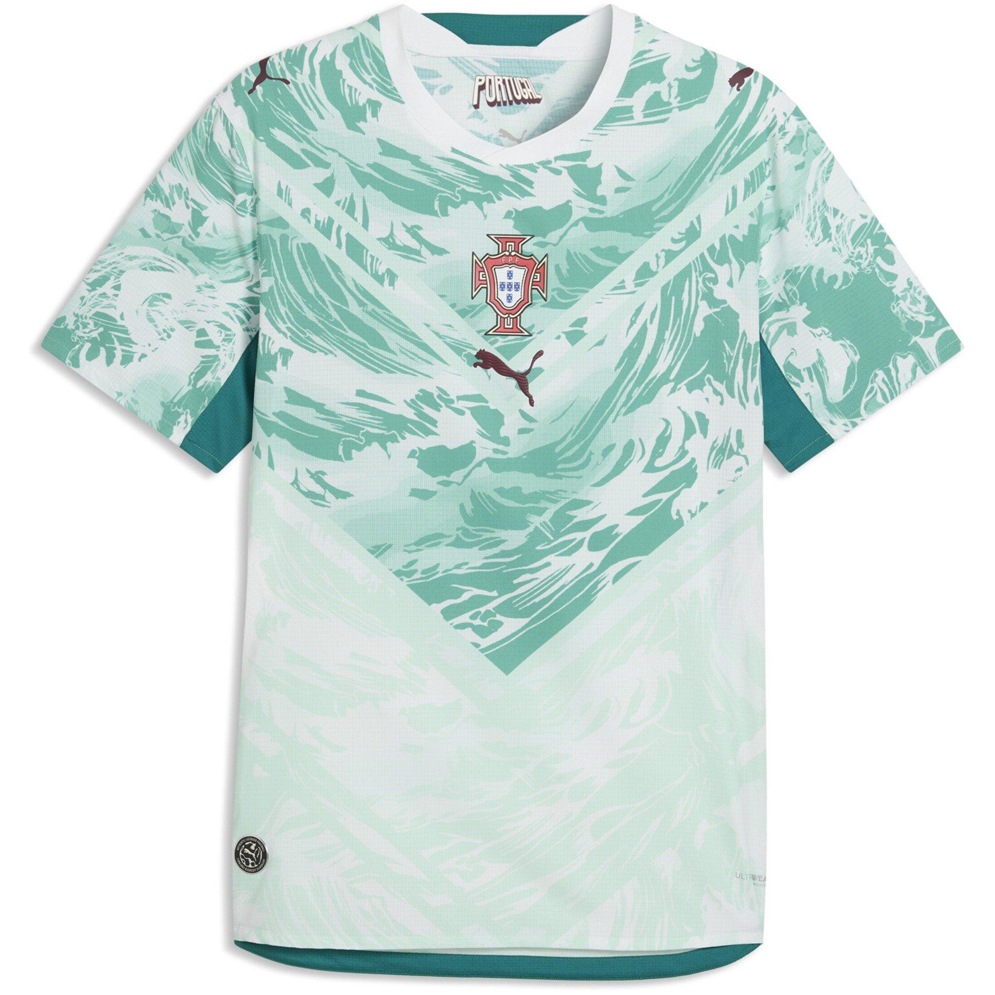 White/Green - Puma - Mens Portugal Away Shirt World Cup 2026 - 1