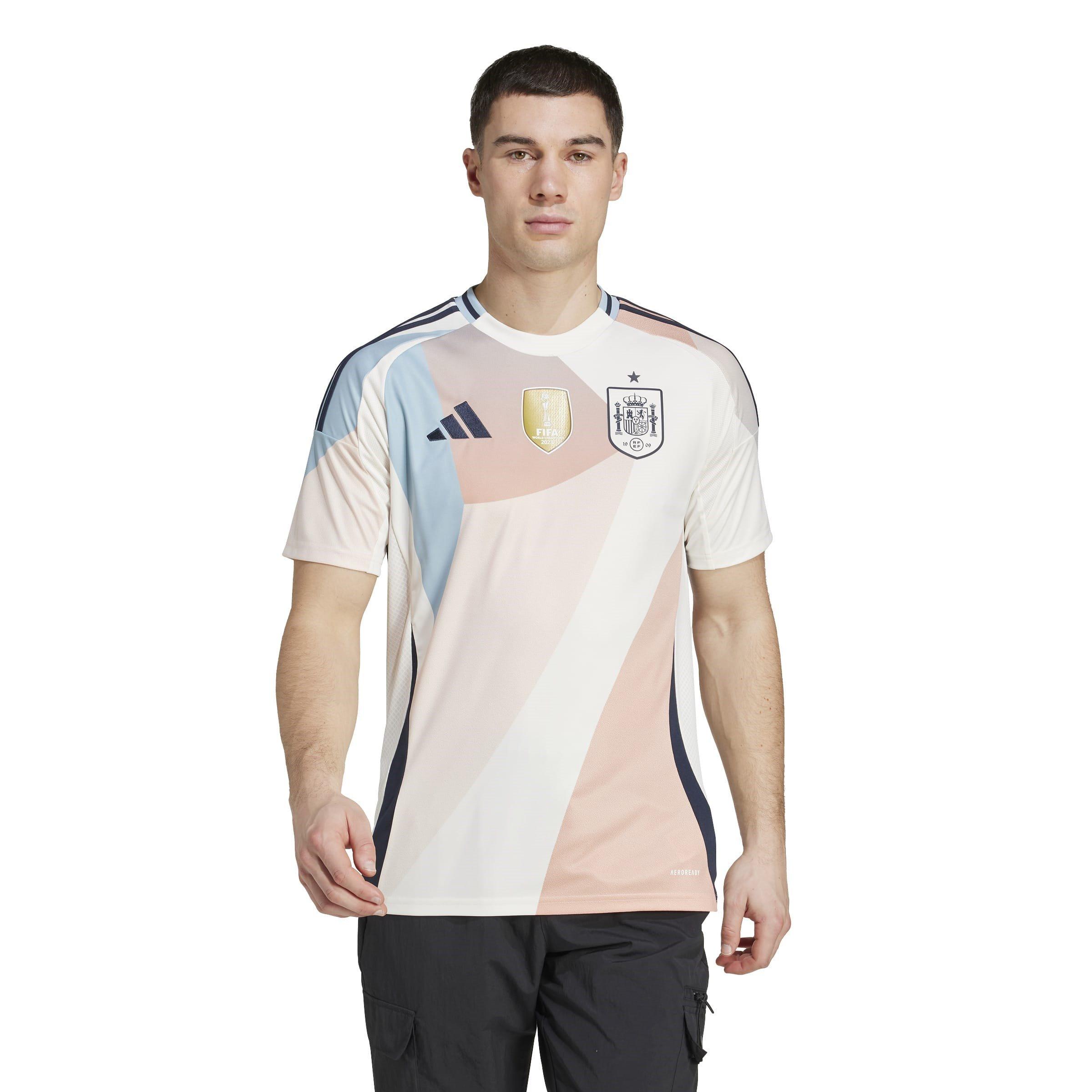 Branco - adidas - Spain Away Shirt 2025 Mens - 3