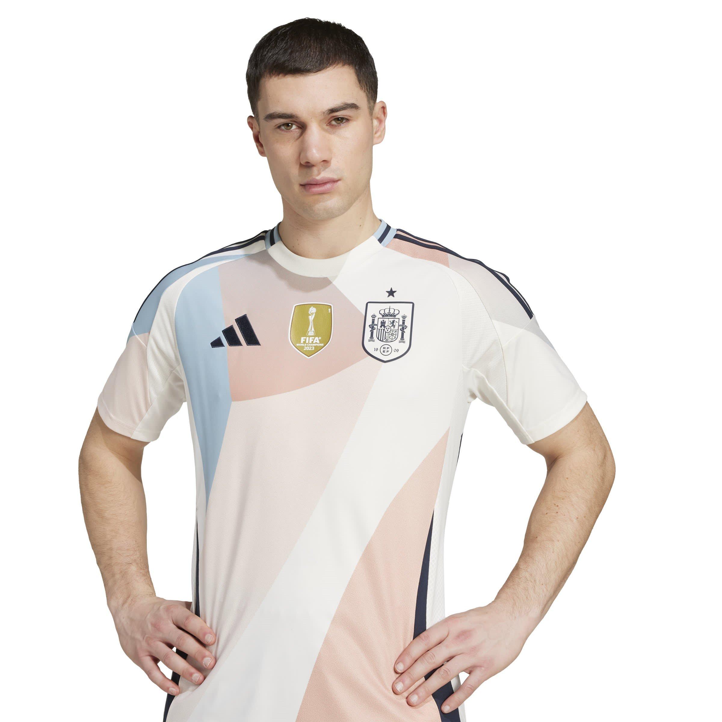 Branco - adidas - Spain Away Shirt 2025 Mens - 5