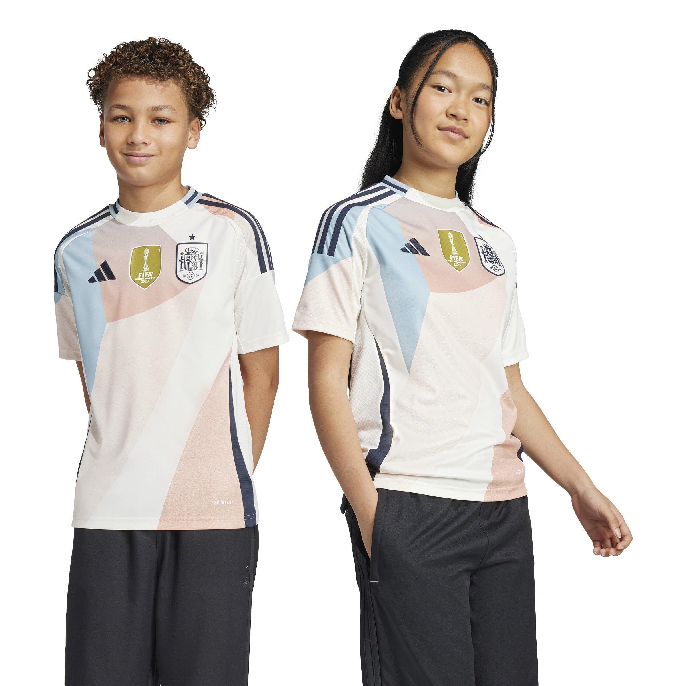 Weiß - adidas - Spain Away Shirt 2025 Juniors - 2