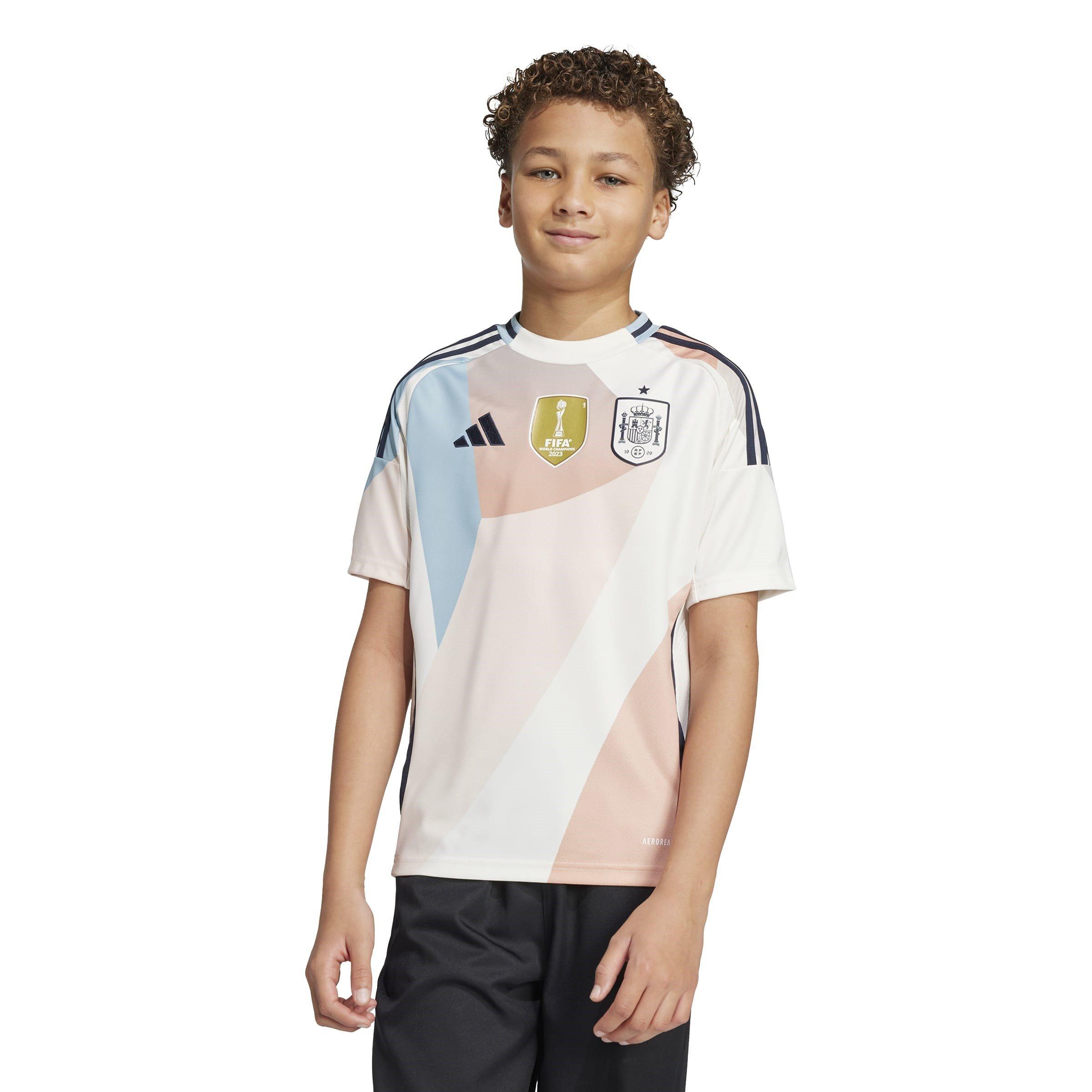Weiß - adidas - Spain Away Shirt 2025 Juniors - 4
