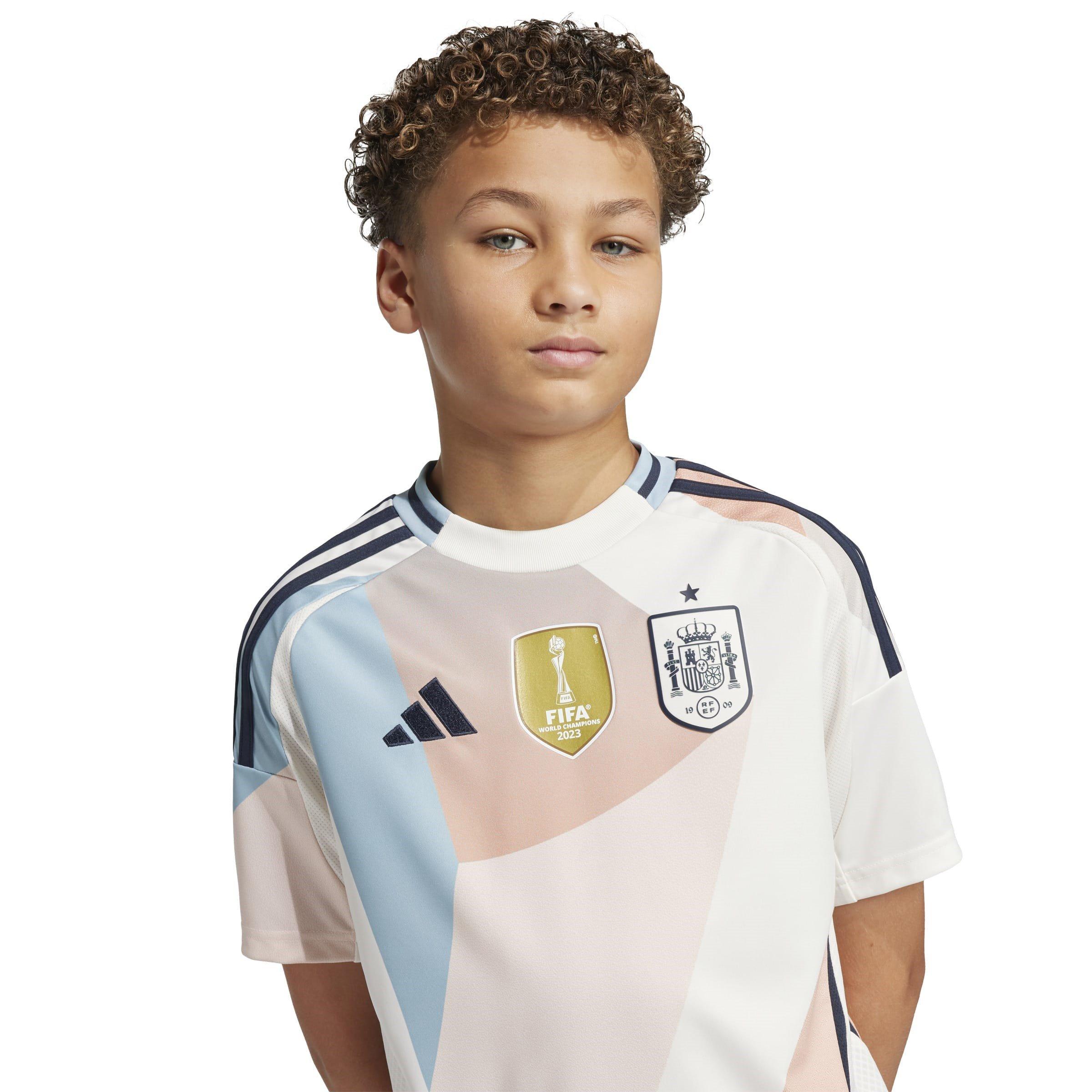 Weiß - adidas - Spain Away Shirt 2025 Juniors - 7