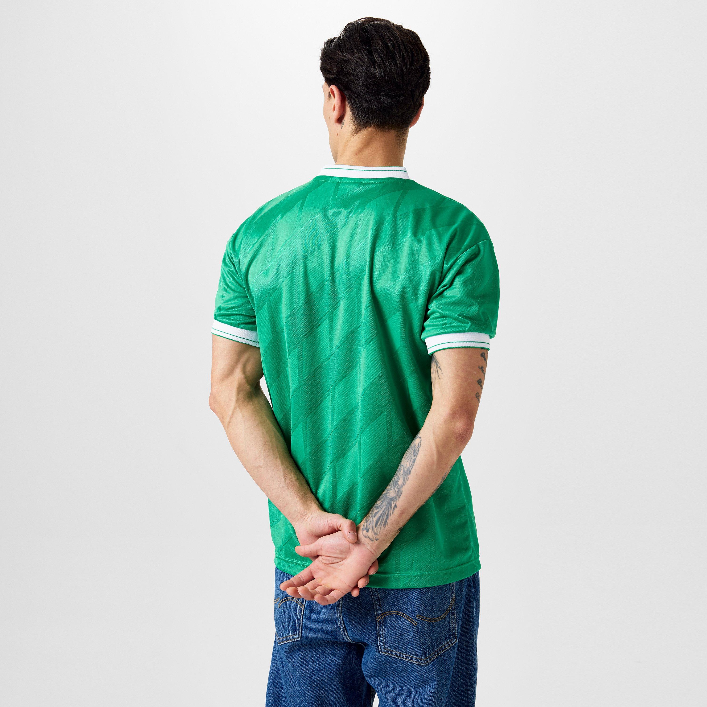 Grøn - Score Draw - Northern Ireland '86 Home Shirt Adults - 4