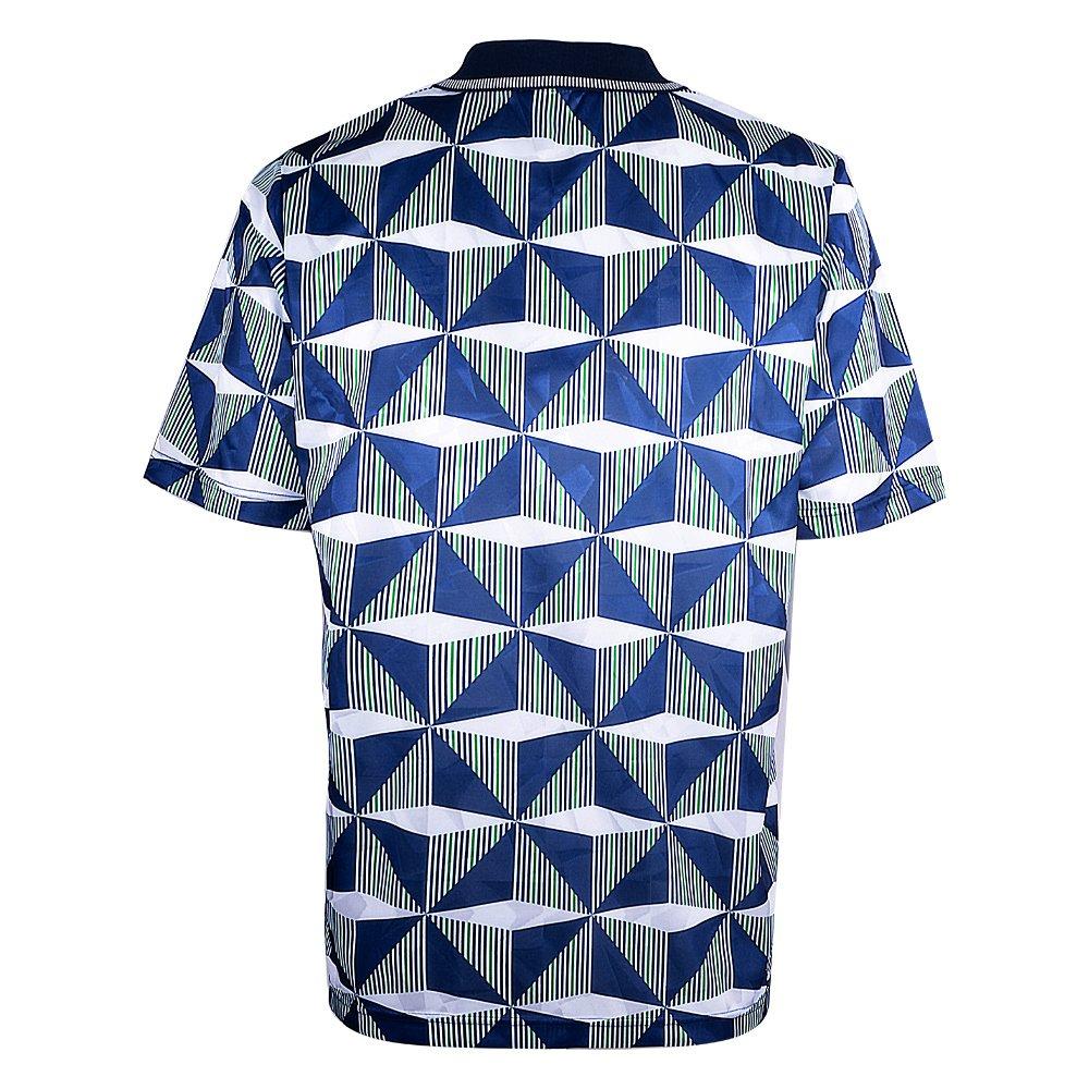 Blue - Score Draw - Northern Ireland '90 Away Shirt Adults - 8