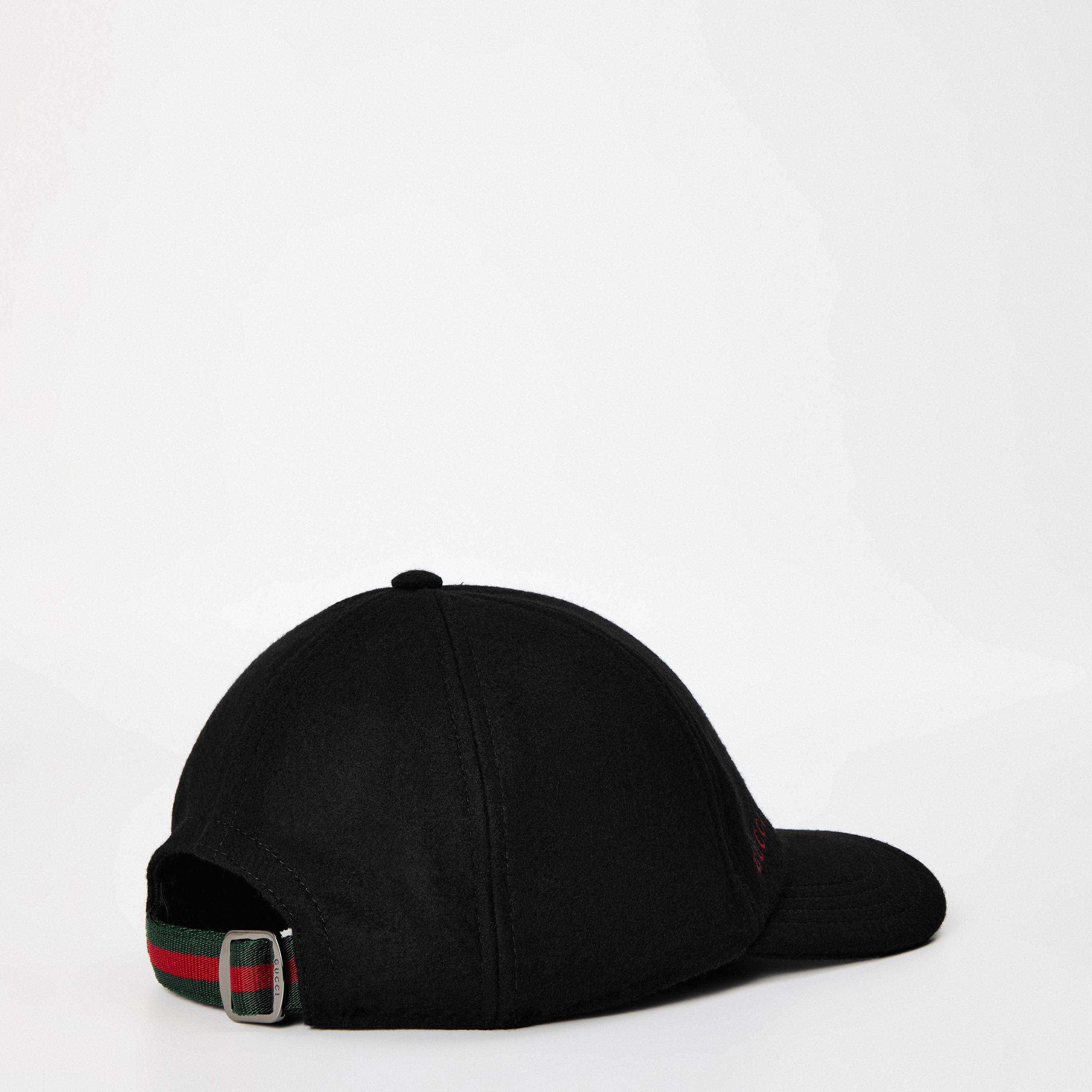 Black - Gucci - Men's Logo Baseball Cap - 2