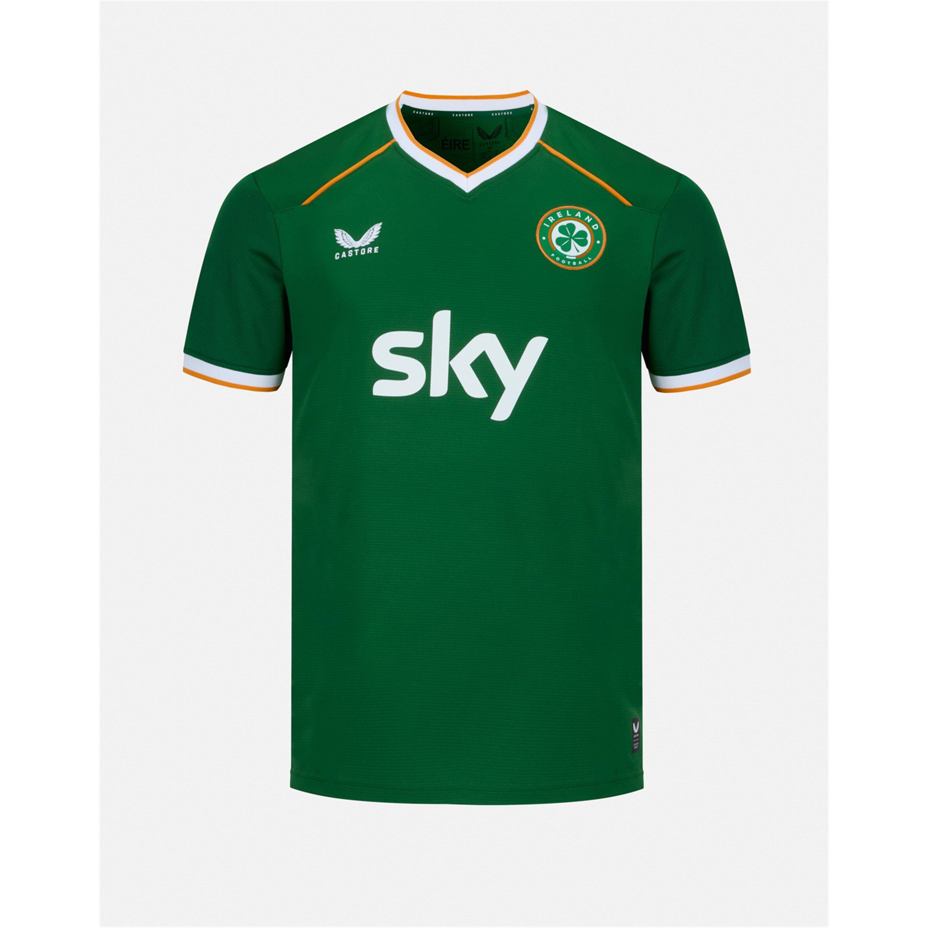 Green/White - Castore - Castore Ireland Home Shirt 2026 Junior - 1