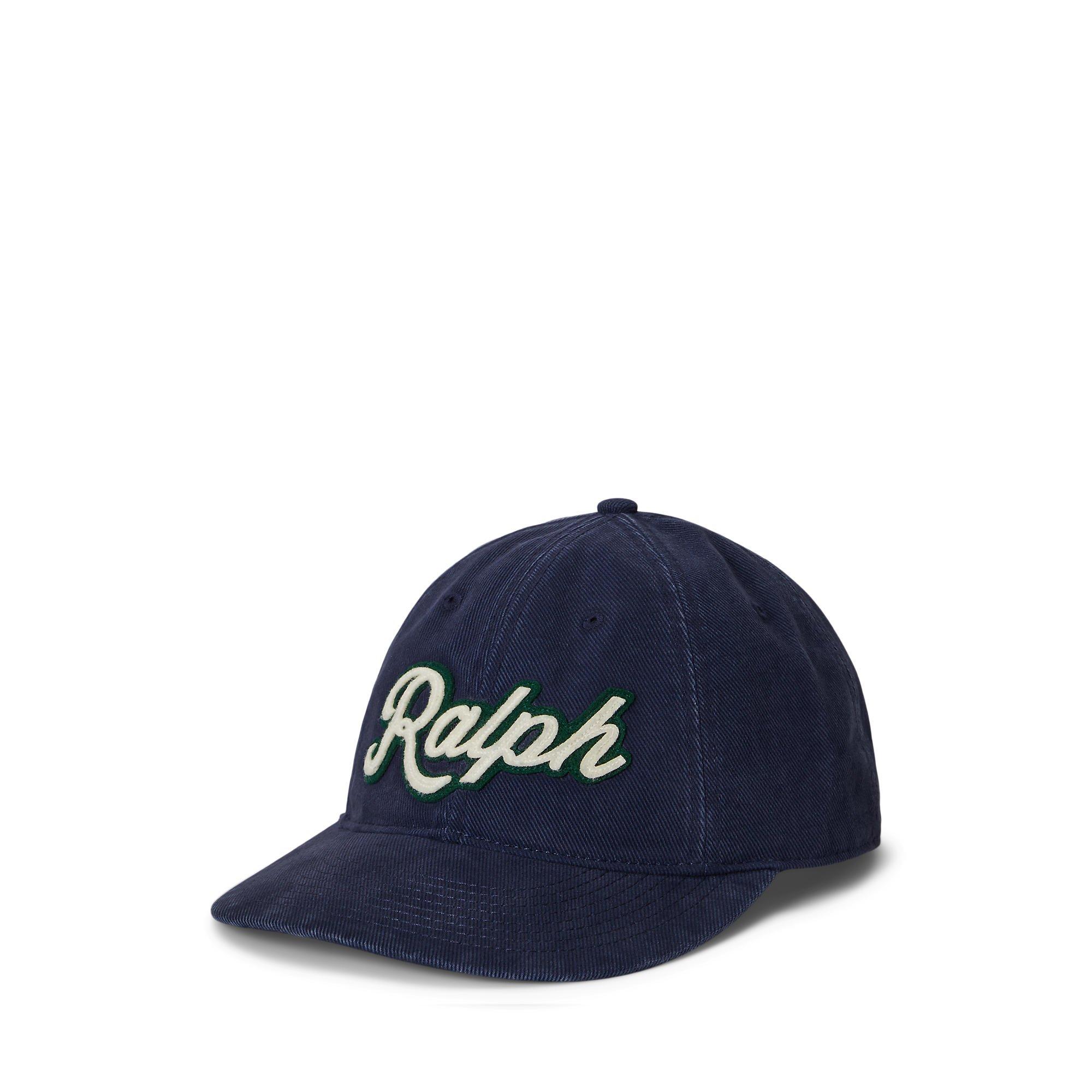 Polo Ralph Lauren Felt Patch Baseball Cap - Newport Navy