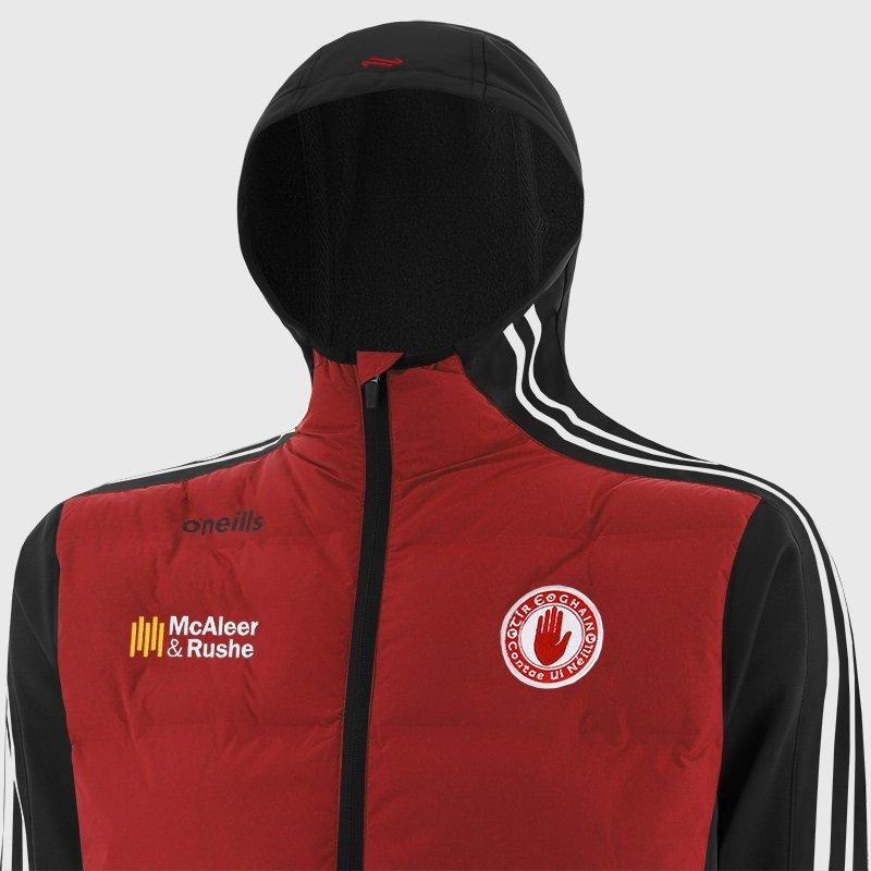 RED/BLK/WHI - ONeills - Tyrone Hydra Padded Hooded Jacket Junior - 2