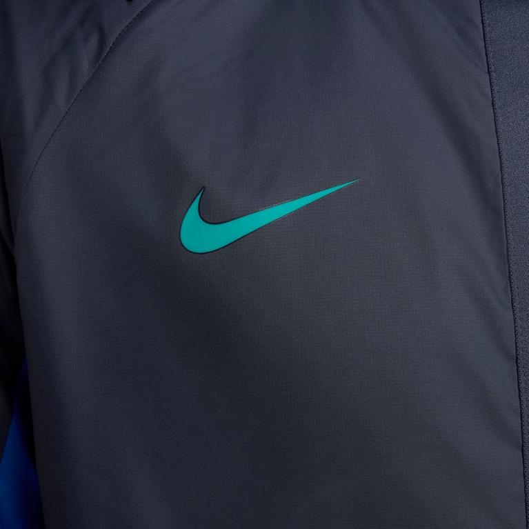 Bleu - Nike - FC Barcelona AWF Third Men's  Soccer Winterized Jacket - 4