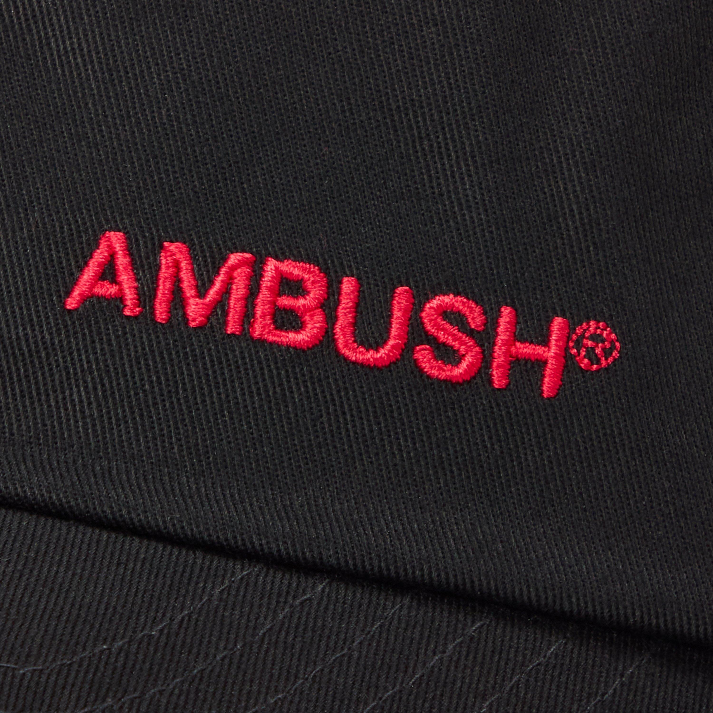 Black - Ambush - Men's Logo Baseball Cap - 3