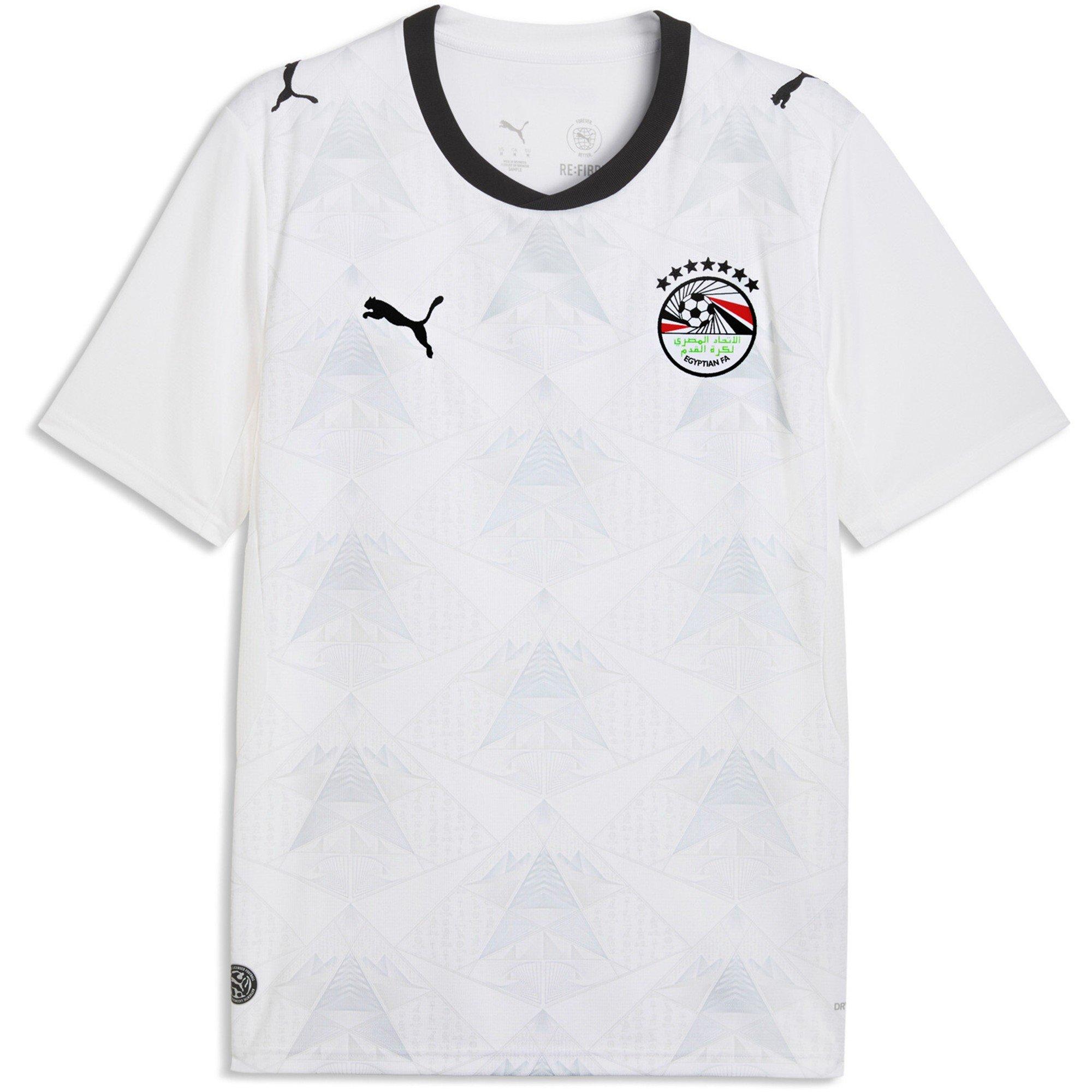 Puma Men's Egypt Away Shirt World Cup 2026™ - White/Green - L