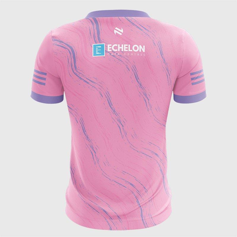 Pink/Blue - ONeills - Wicklow Granada V Jersey Ladies - 2