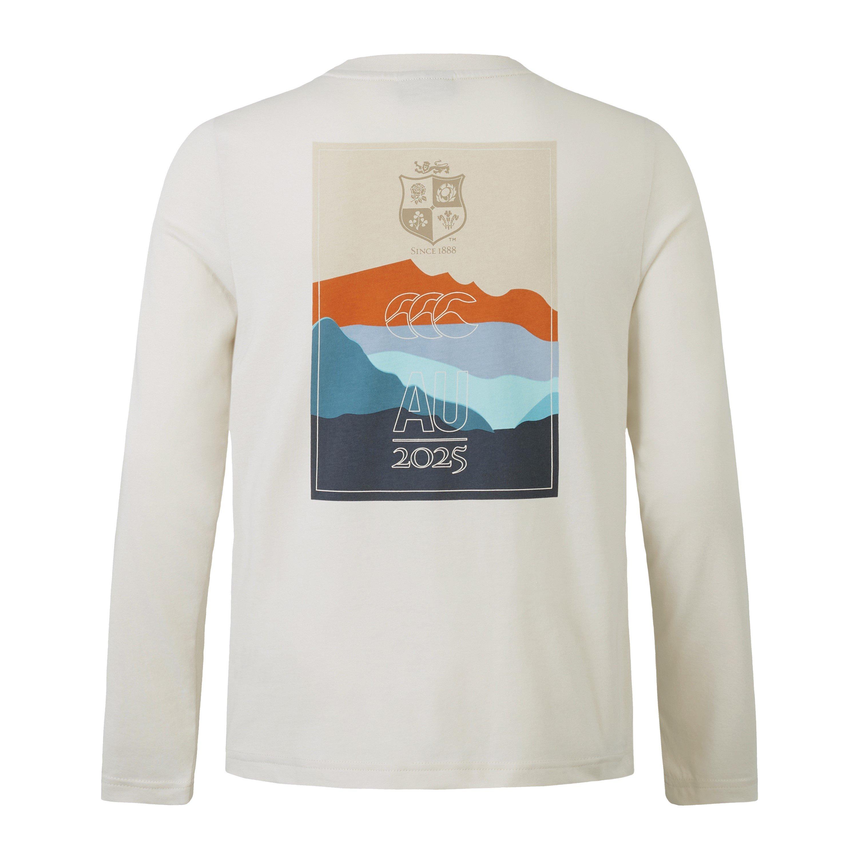Rainly Day - Canterbury - British & Irish Lions Outback Long Sleeve T-Shirt 2025 Juniors - 6