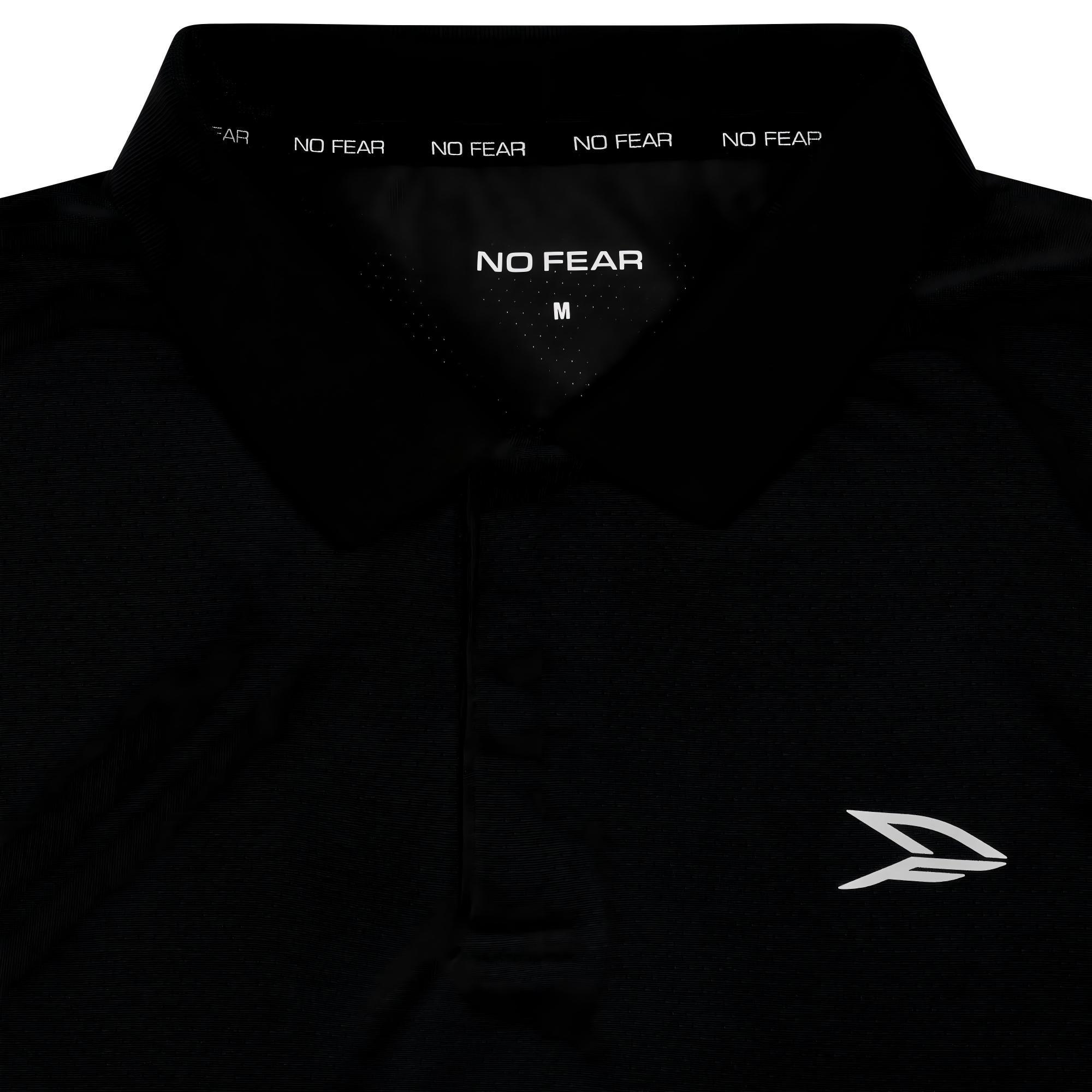 Black - No Fear - No Fear Tech Polo Mens - 3