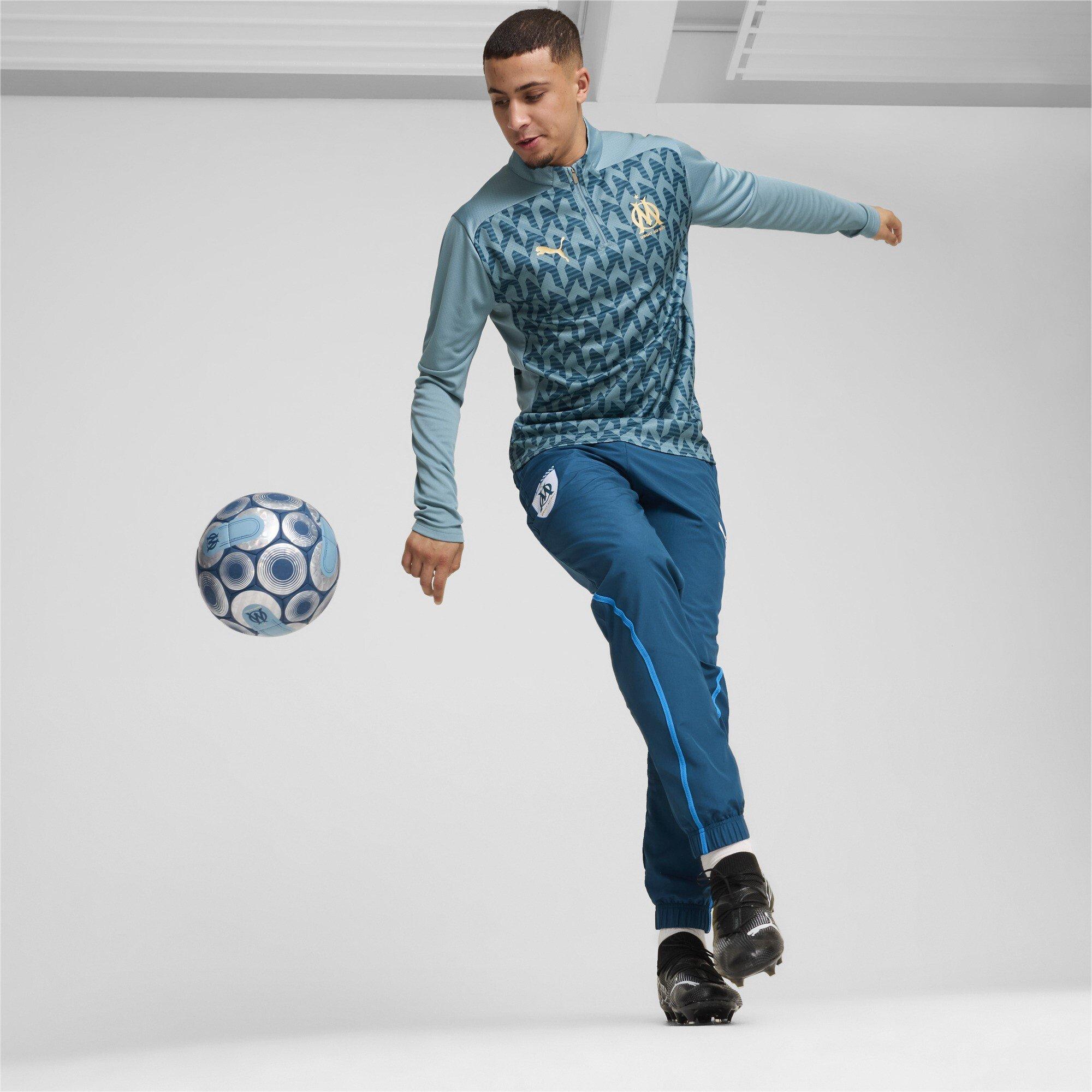 Blue - Puma - Olympique De Marseille Drill Top 2024 2025 Adults - 4