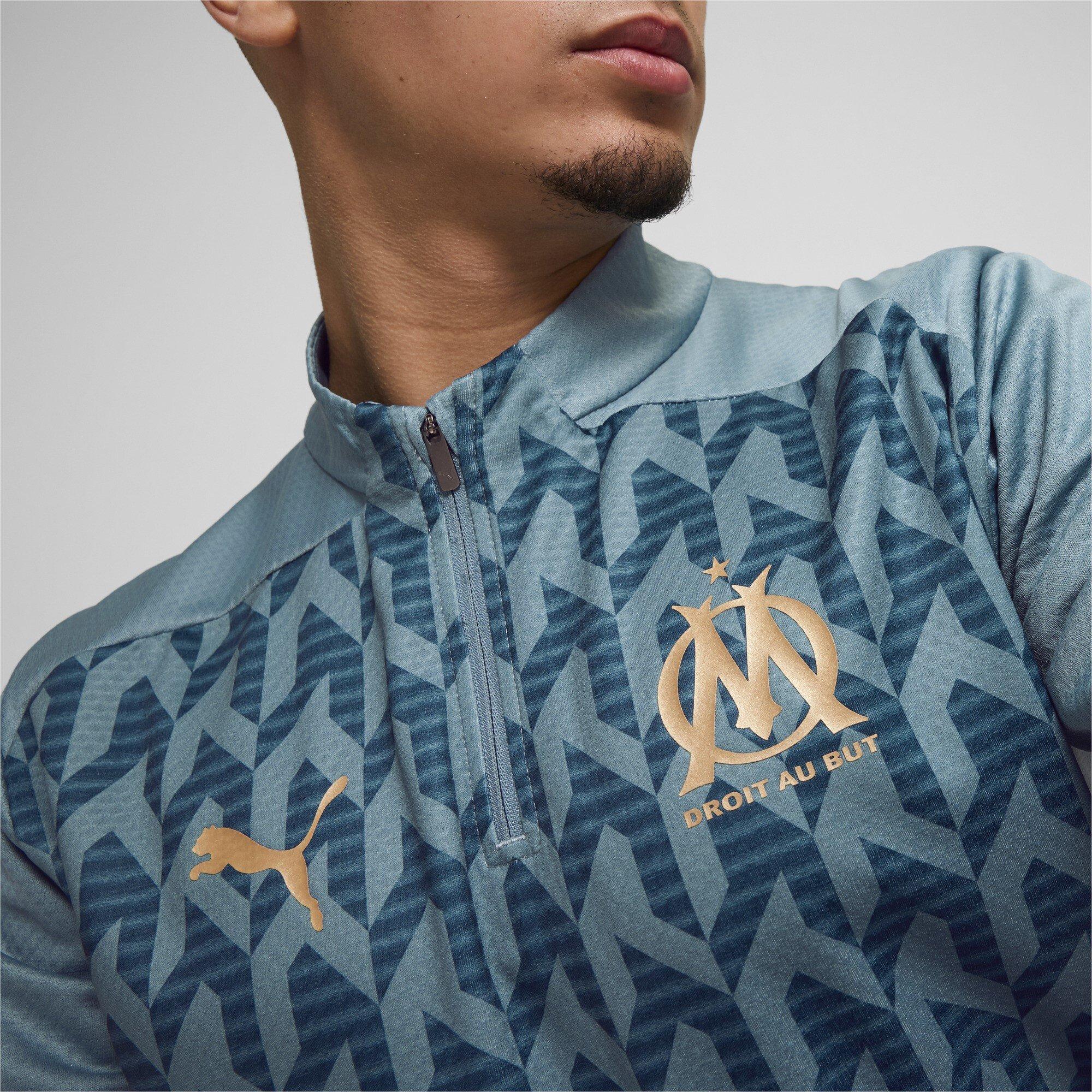 Blue - Puma - Olympique De Marseille Drill Top 2024 2025 Adults - 6
