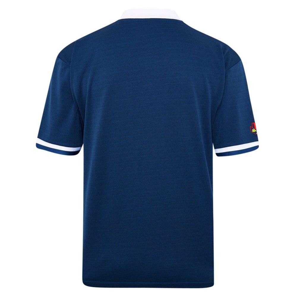 Blå - Score Draw - Scotland '90 Home Shirt Adults - 8