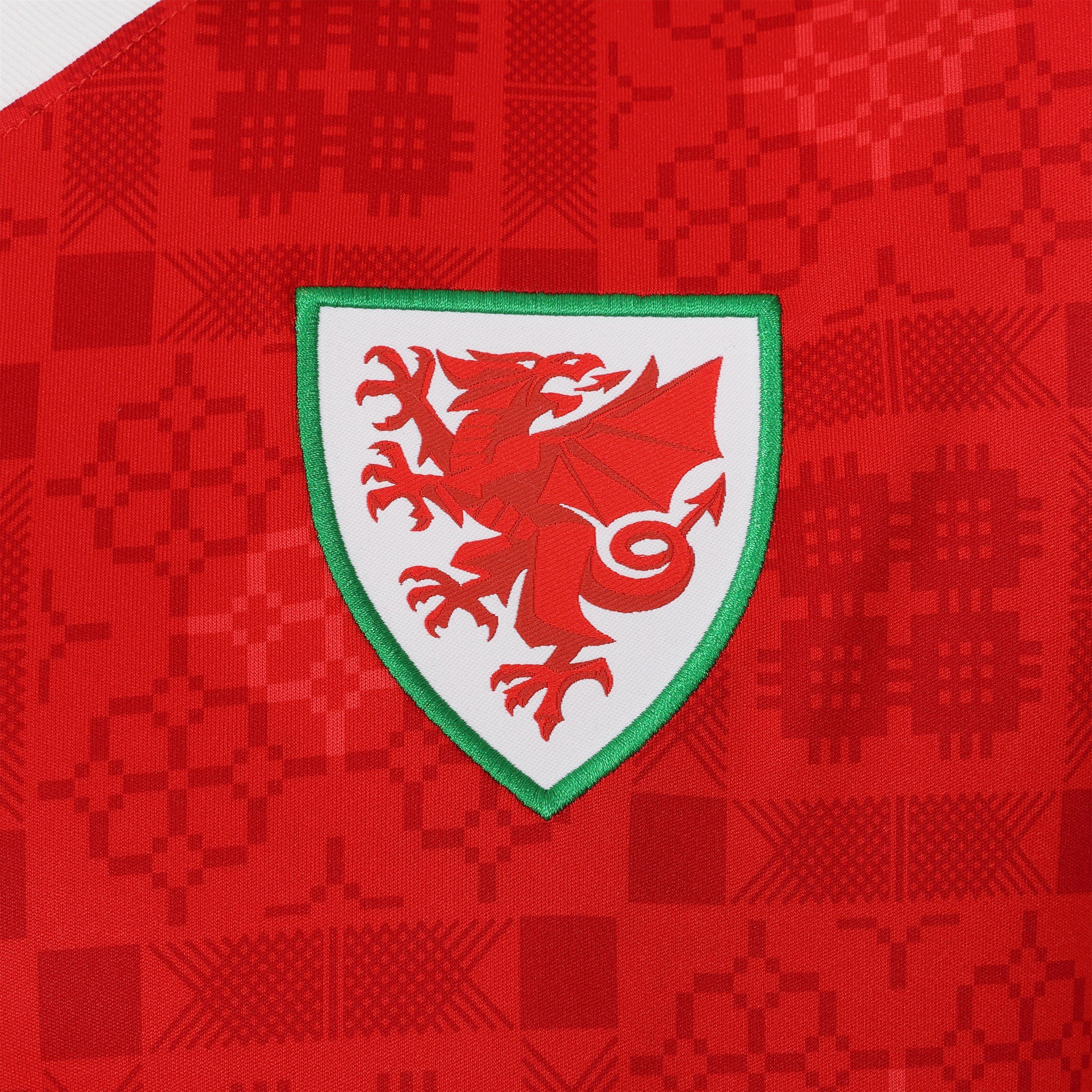 Rood/Wit - Sudu - Wales Football 26/27 Home Shirt Adults - 3