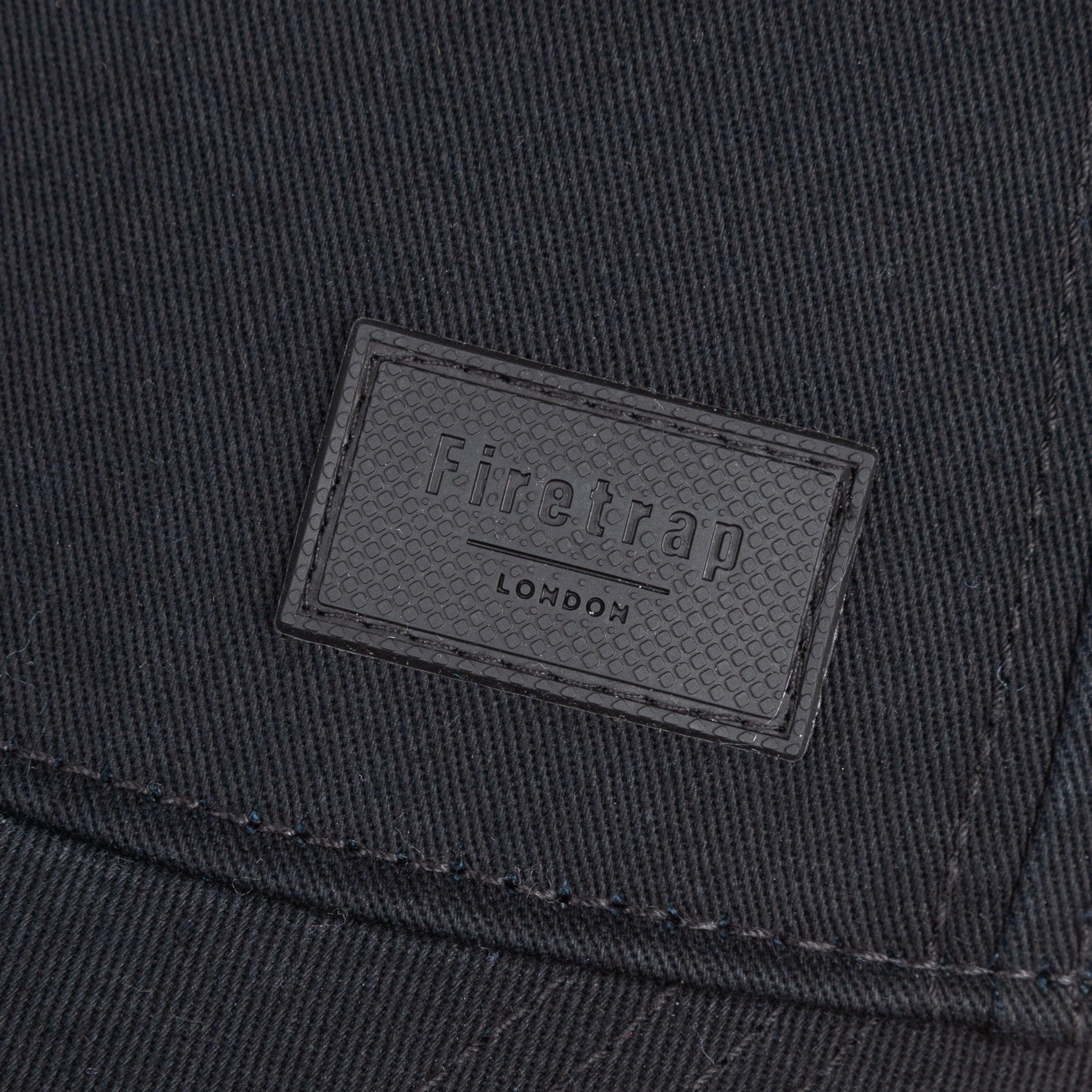 Black - Firetrap - Canvas Cap Adults - 4