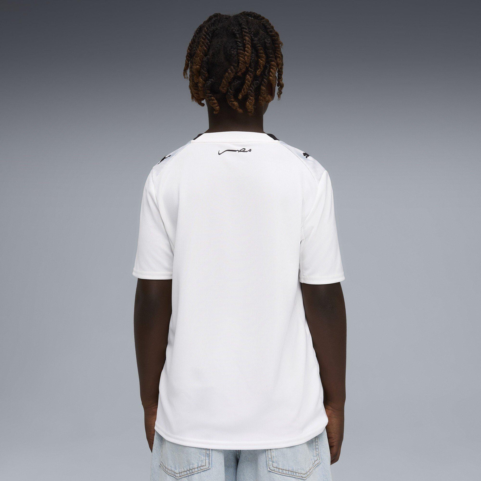 Wit/Groen - Puma - Kids' Egypt 2026 Football Shirt - 4