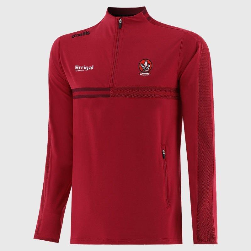 Chilli/Rhod/Blk - ONeills - Derry Nepal Half Zip Top Senior - 1
