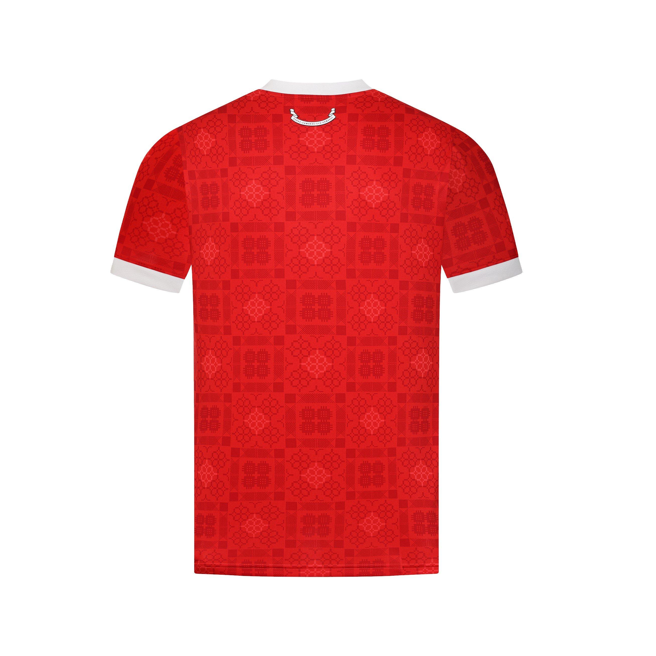 Rood/Wit - Sudu - Wales Football 26/27 Home Shirt Junior - 2
