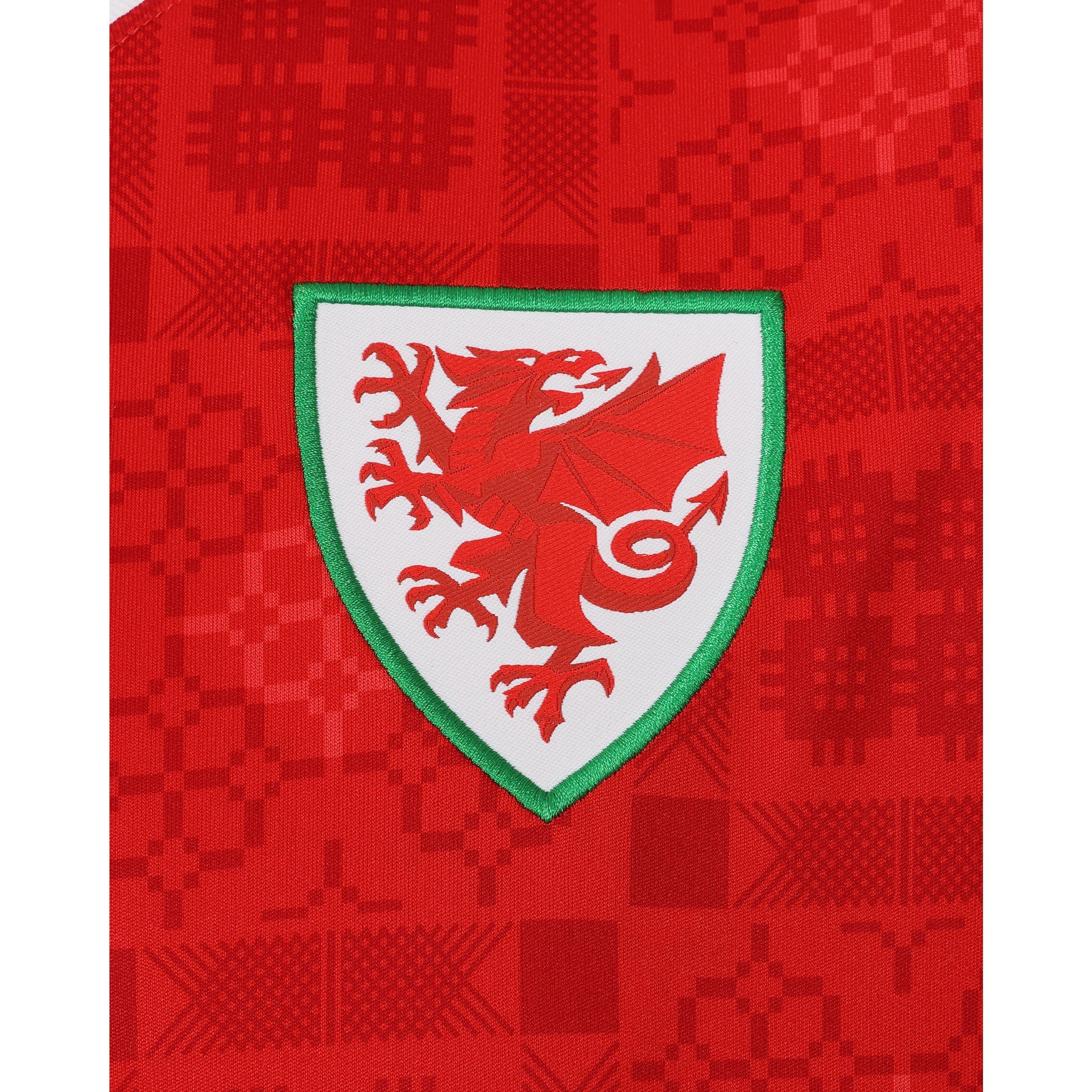 Rood/Wit - Sudu - Wales Football 26/27 Home Shirt Junior - 3