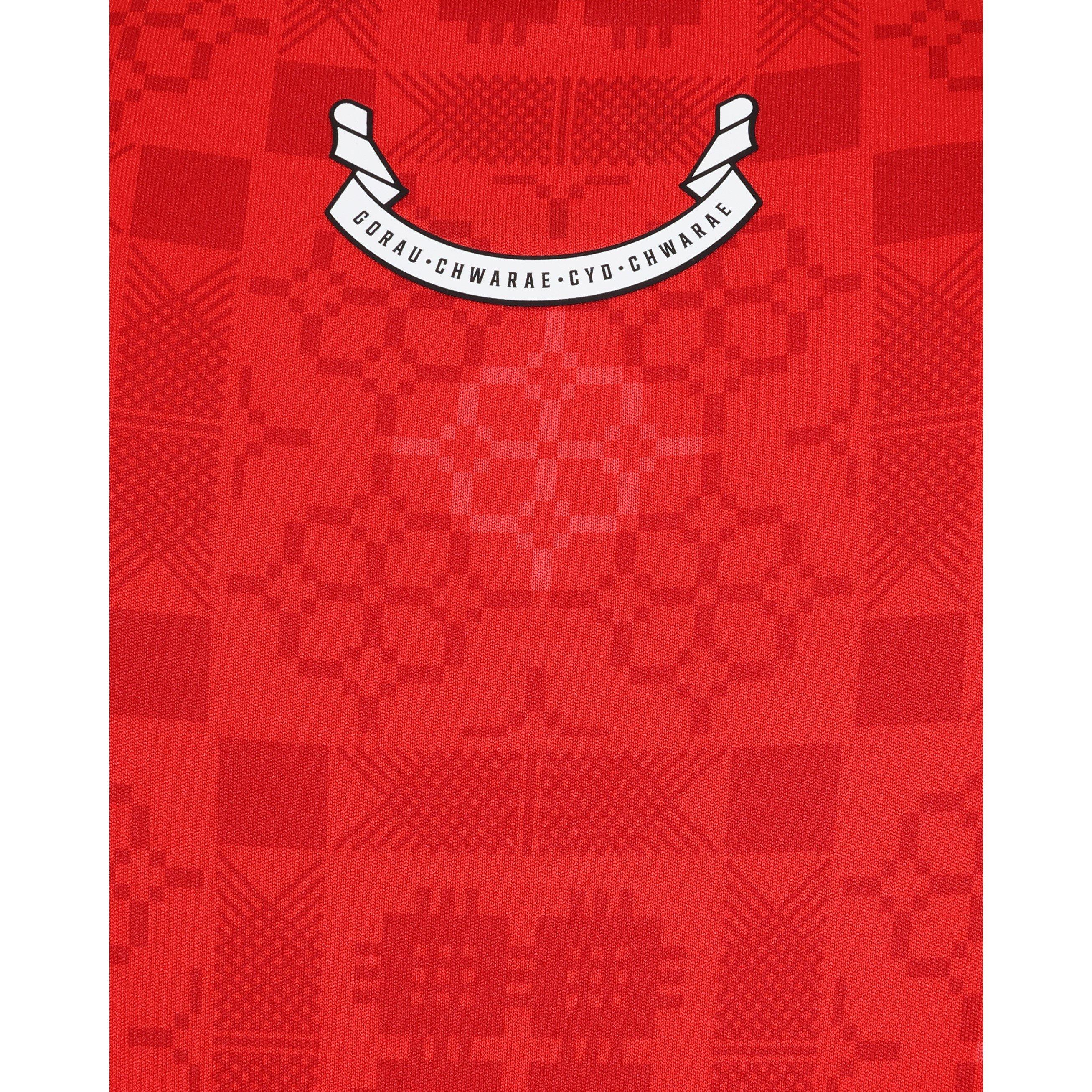 Rood/Wit - Sudu - Wales Football 26/27 Home Shirt Junior - 7
