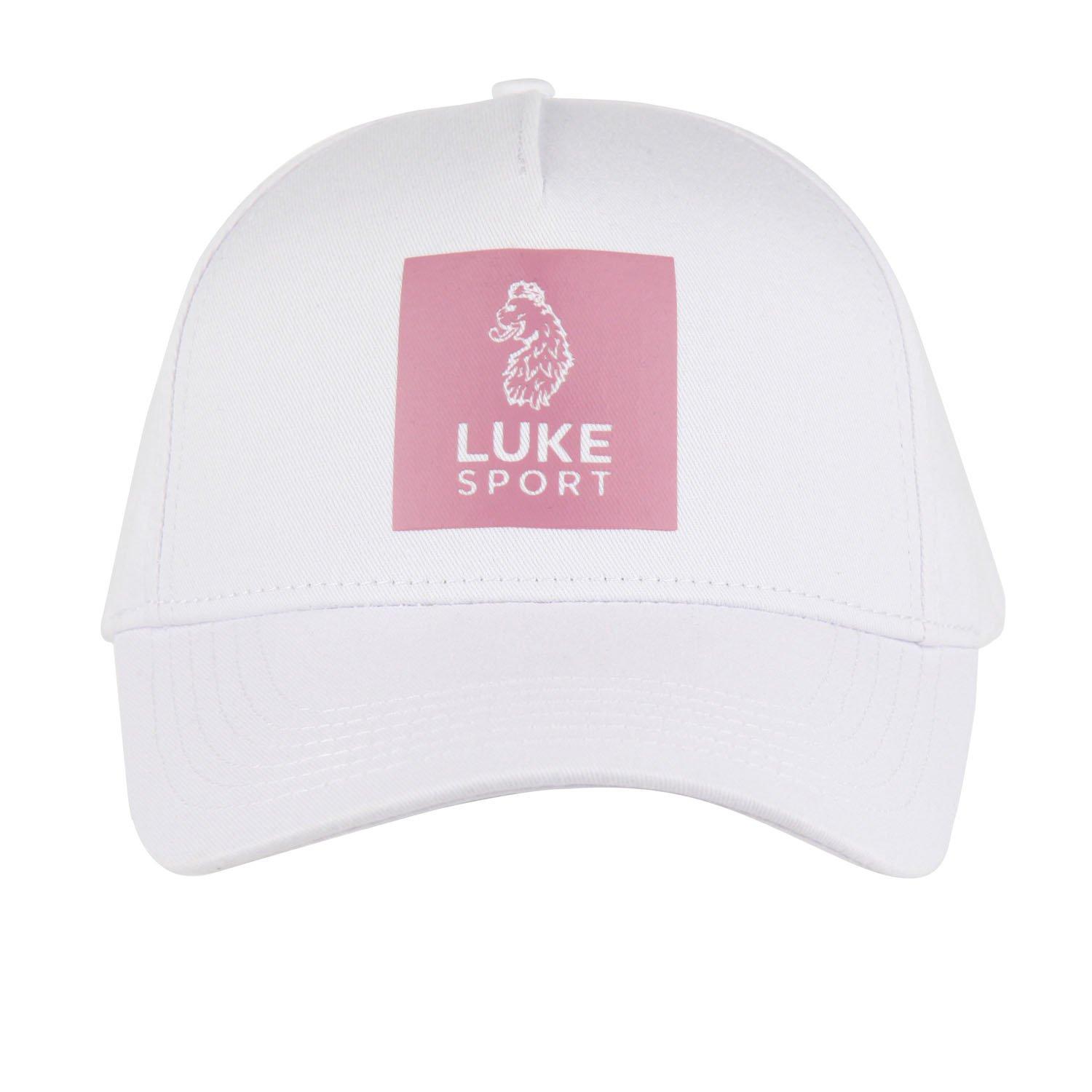 Hvid Lyserød - Luke - Boxy Baseball Cap - 2