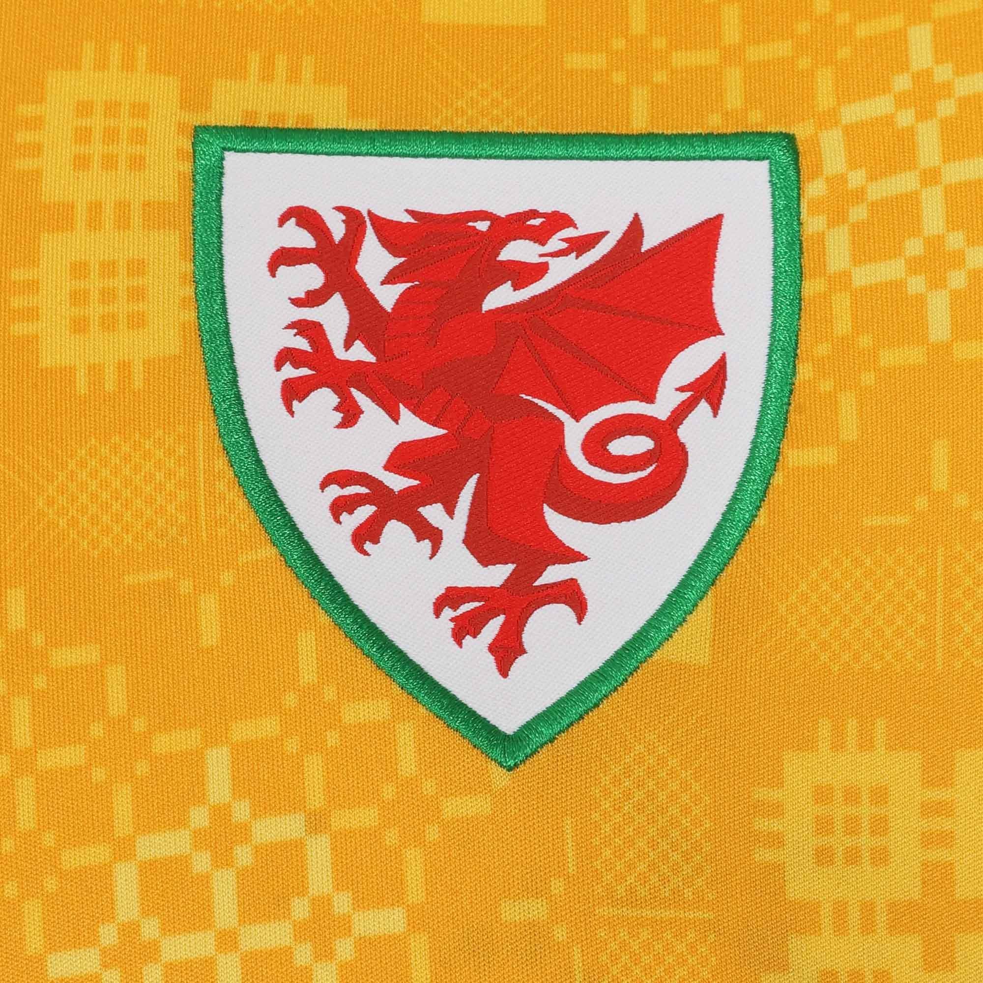 Yellow/Green - Sudu - Mens Wales Away Shirt 2026 - 3