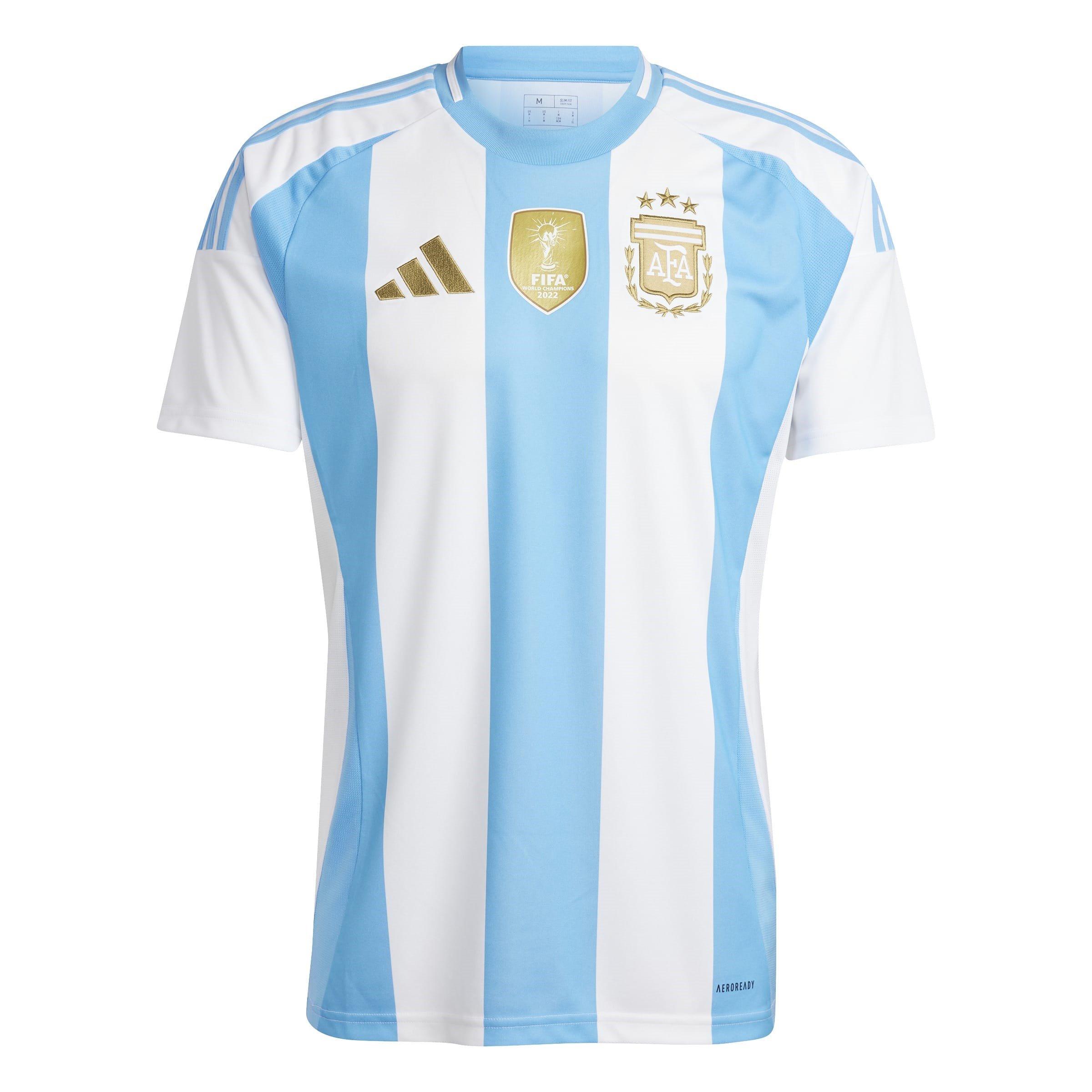 adidas Argentina Home Shirt 2024 Adults Maglie Replica Internazionali Sports Direct