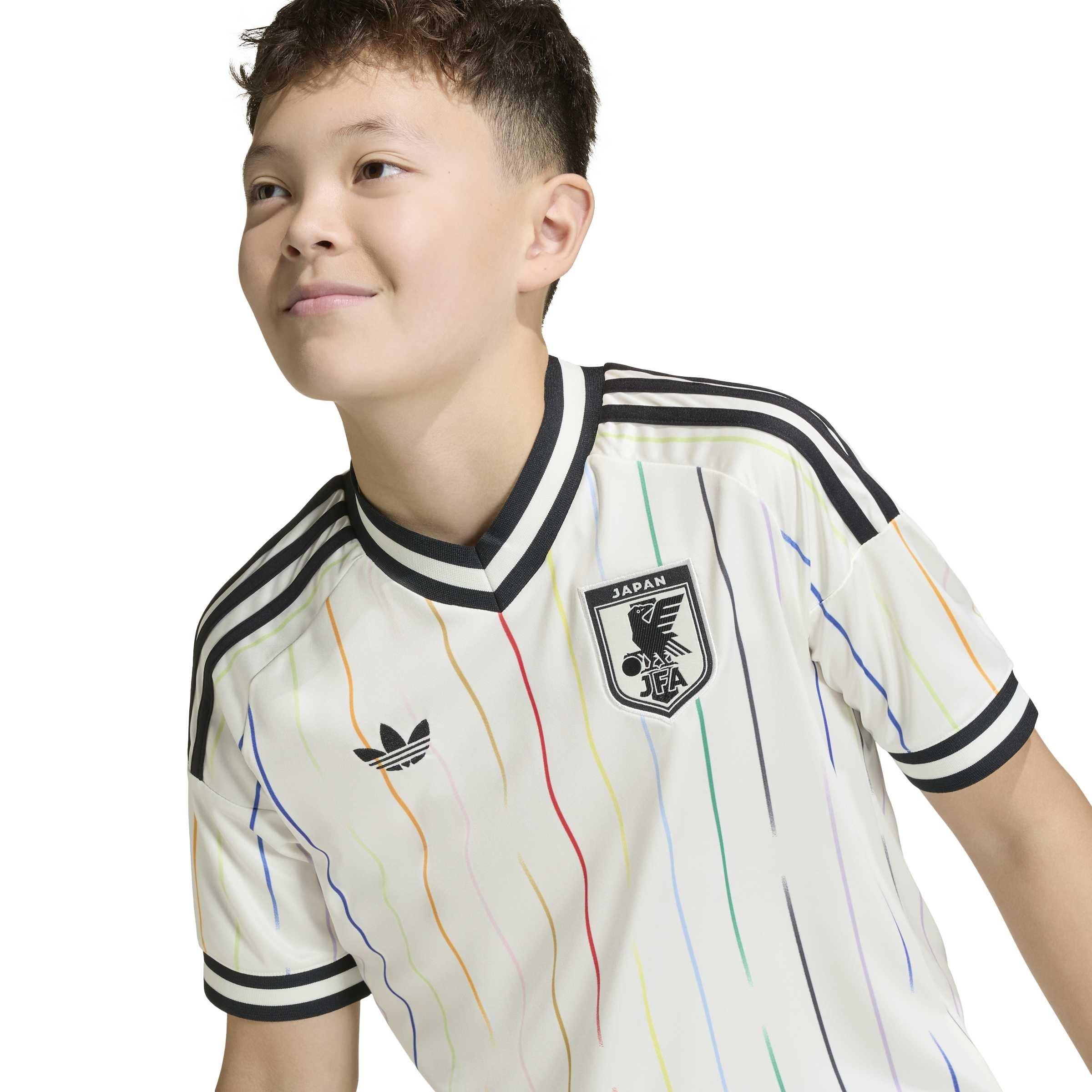 White/Black - adidas - Japan World Cup ™ 2026 Junior Away Shirt - 9
