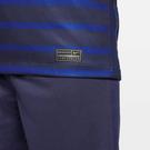Bleu - Nike - Marcelo Burlon County of Milan logo-print drawstring hoodie Blue - 6