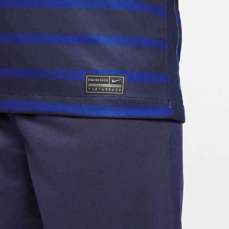 Bleu - Nike - Marcelo Burlon County of Milan logo-print drawstring hoodie Blue - 6