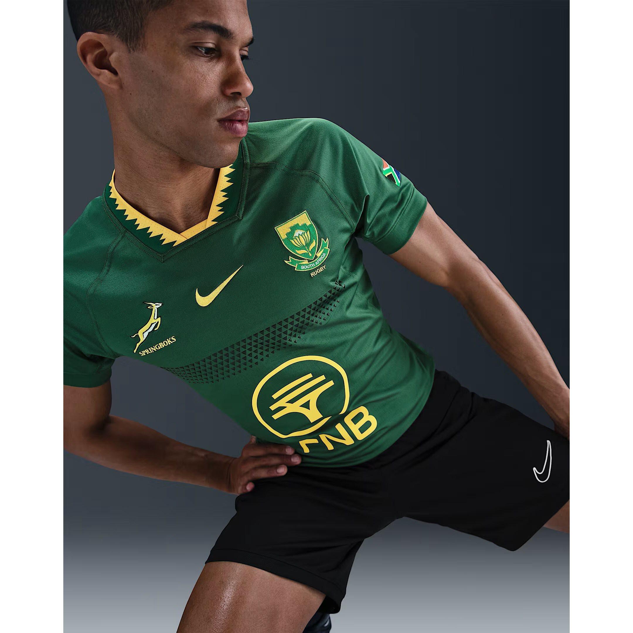 Gorge Green - Nike - Springboks Home Shirt 2025 Adults - 3