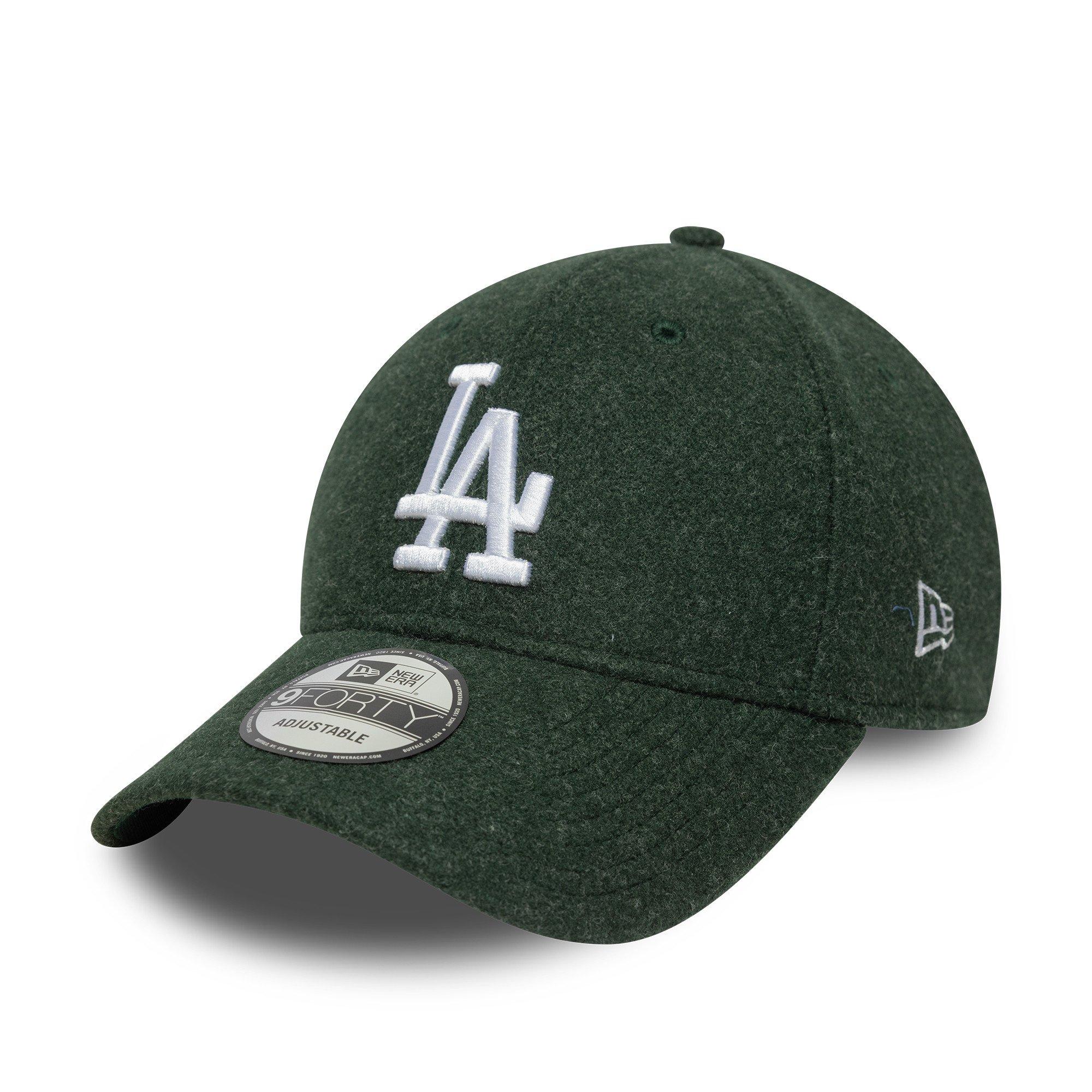 LA Grün/Weiß - New Era - Melton Wool Baseball Cap - 1