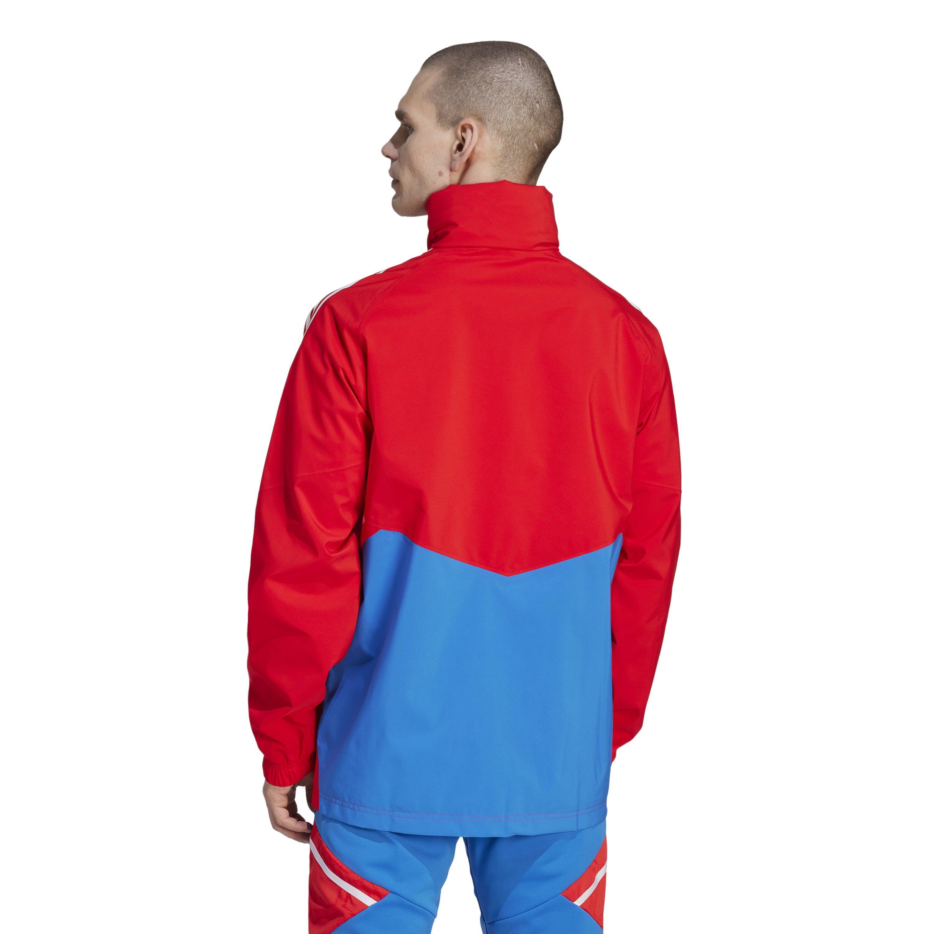 Vermelho - adidas - FCB Licensed Rain Anorak - 3