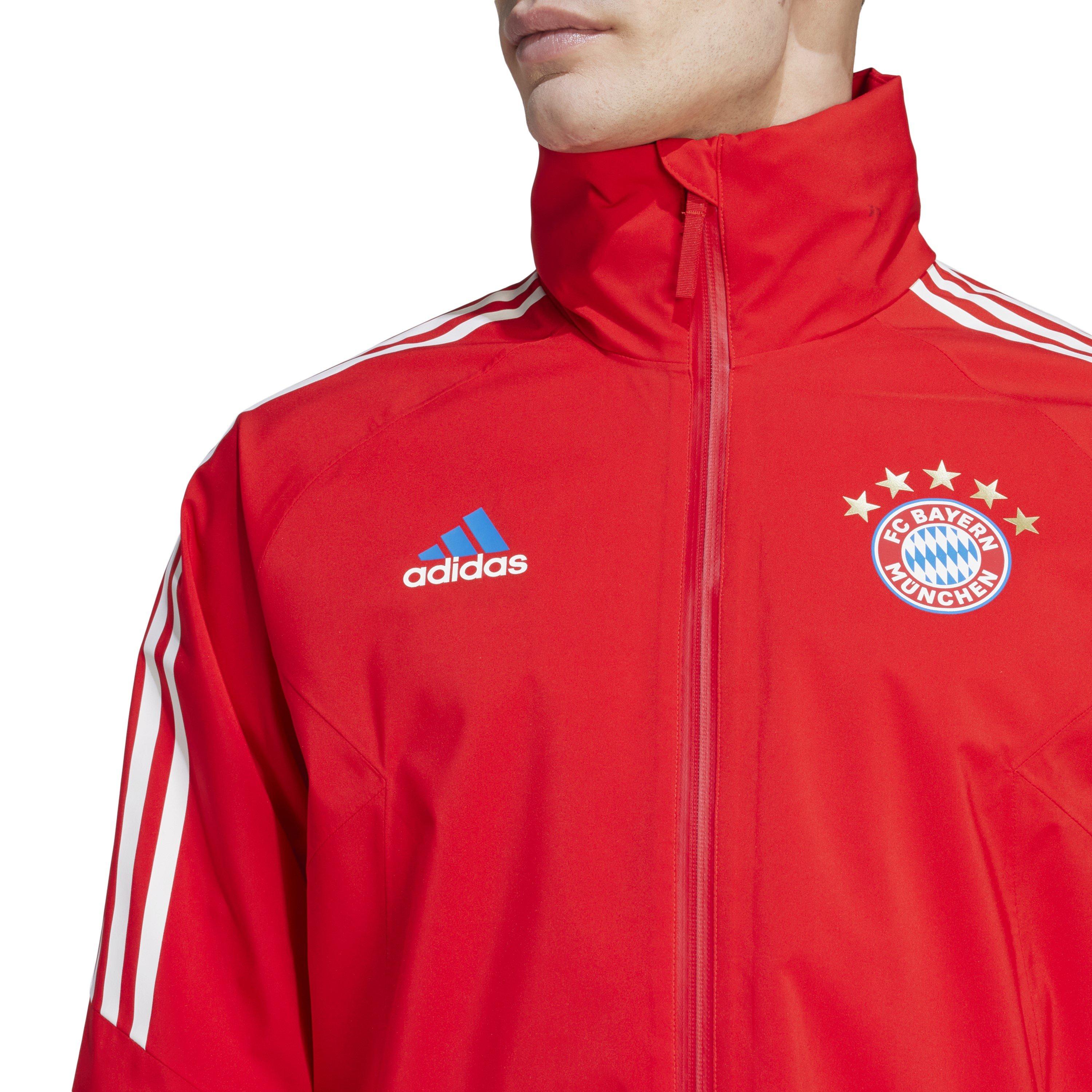 Vermelho - adidas - FCB Licensed Rain Anorak - 4