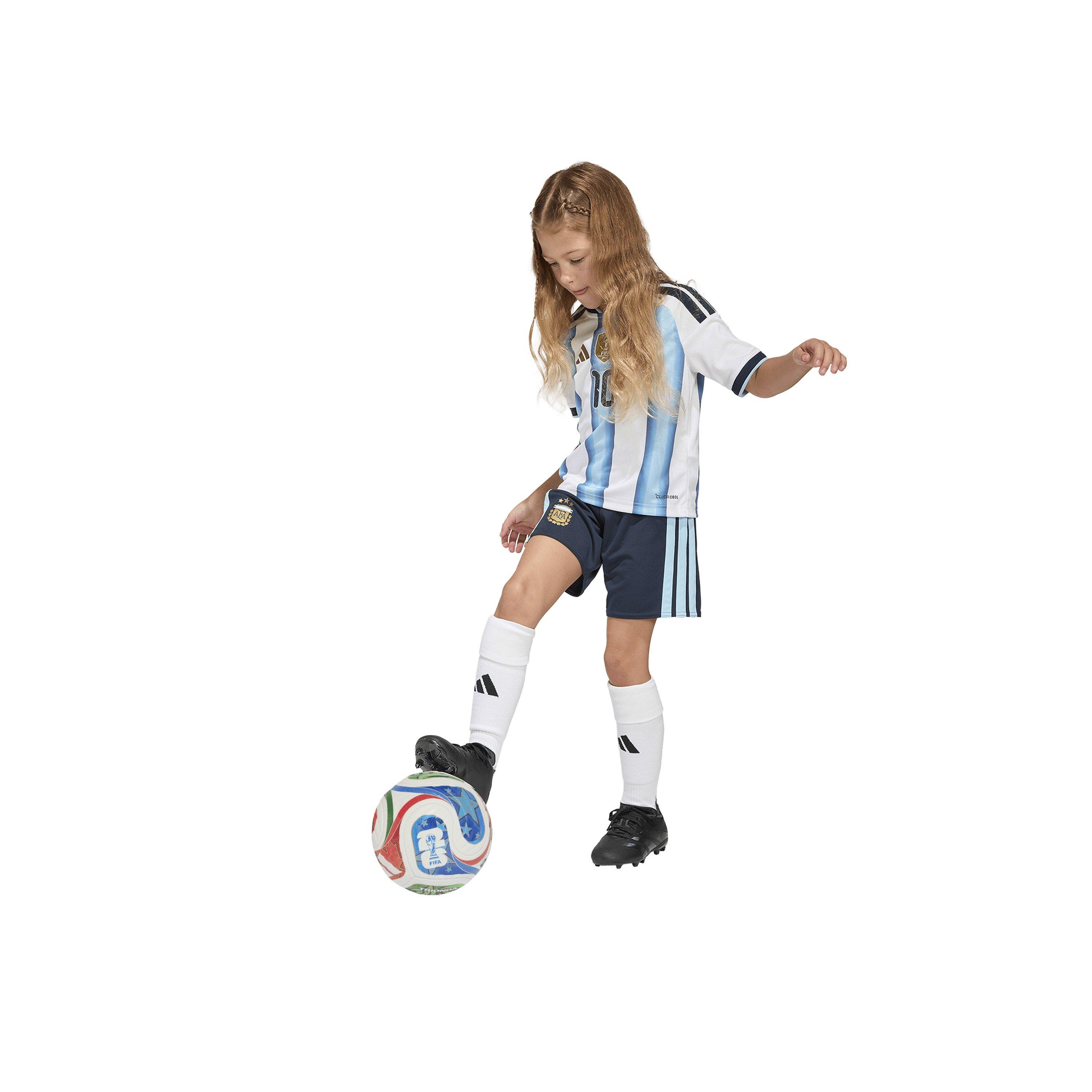 Wit/Blauw - adidas - Argentina Home Minikit World Cup Messi 2026 Infants - 7