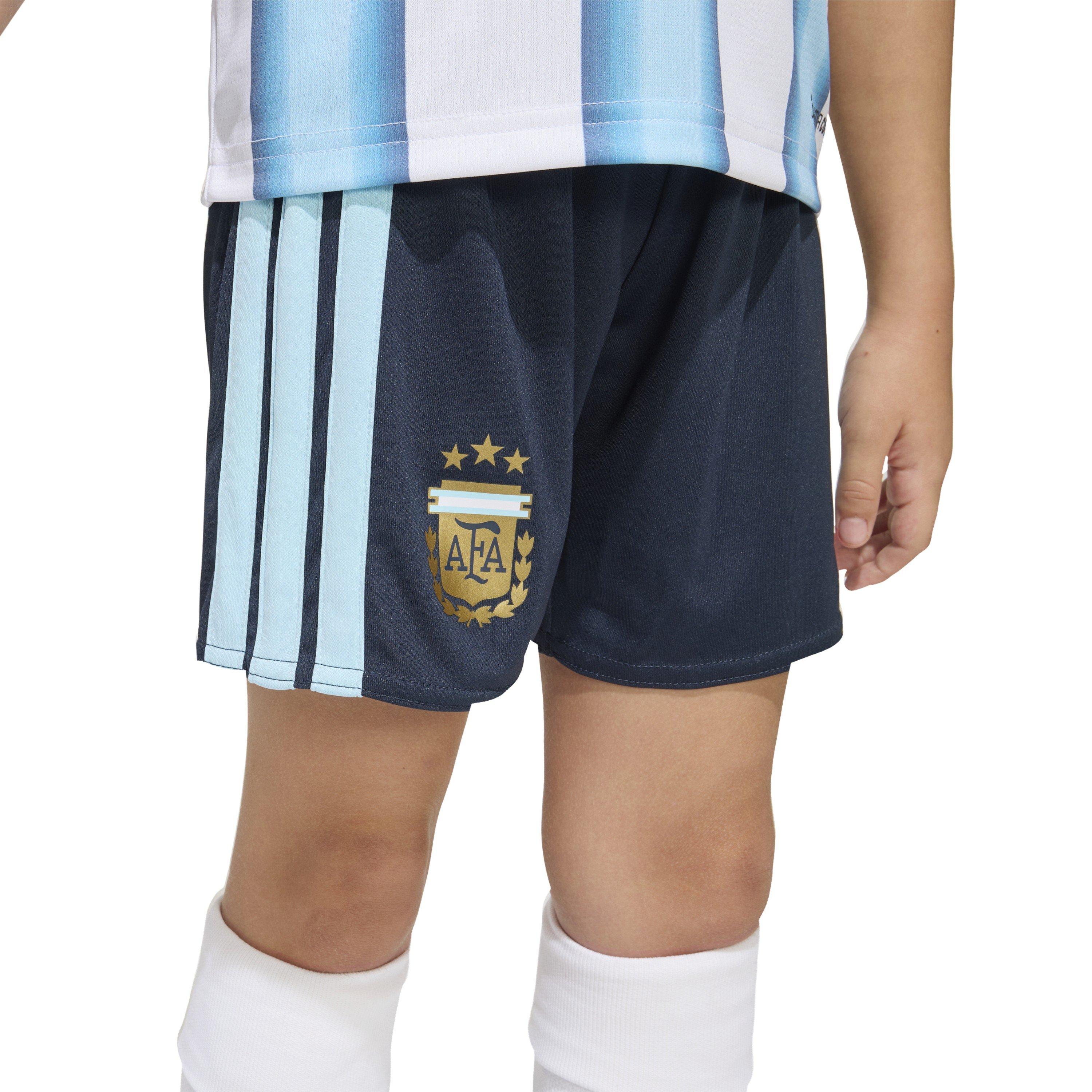 Wit/Blauw - adidas - Argentina Home Minikit World Cup Messi 2026 Infants - 8