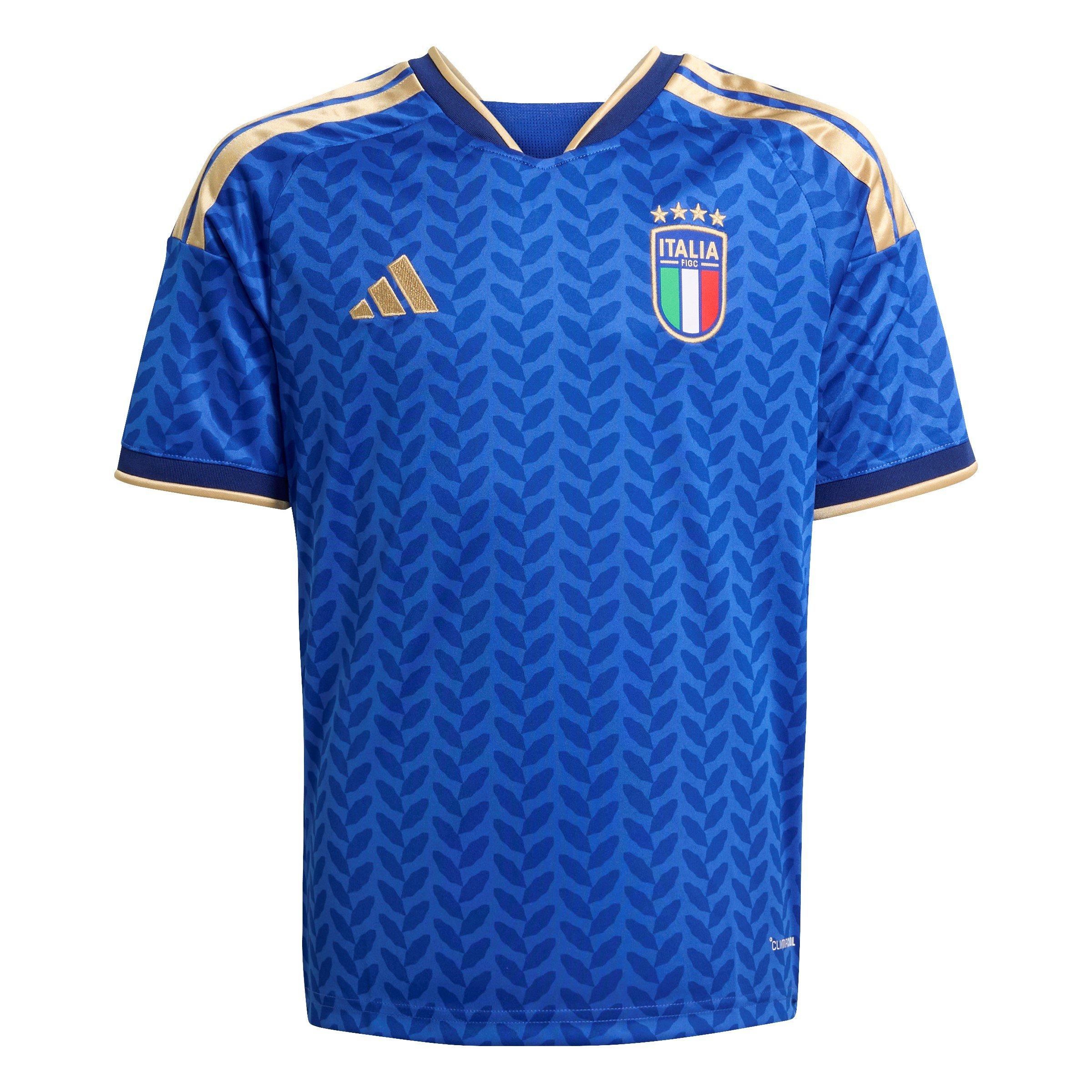 Blue/White - adidas - Italy Home Shirt World Cup 2026 Juniors - 1