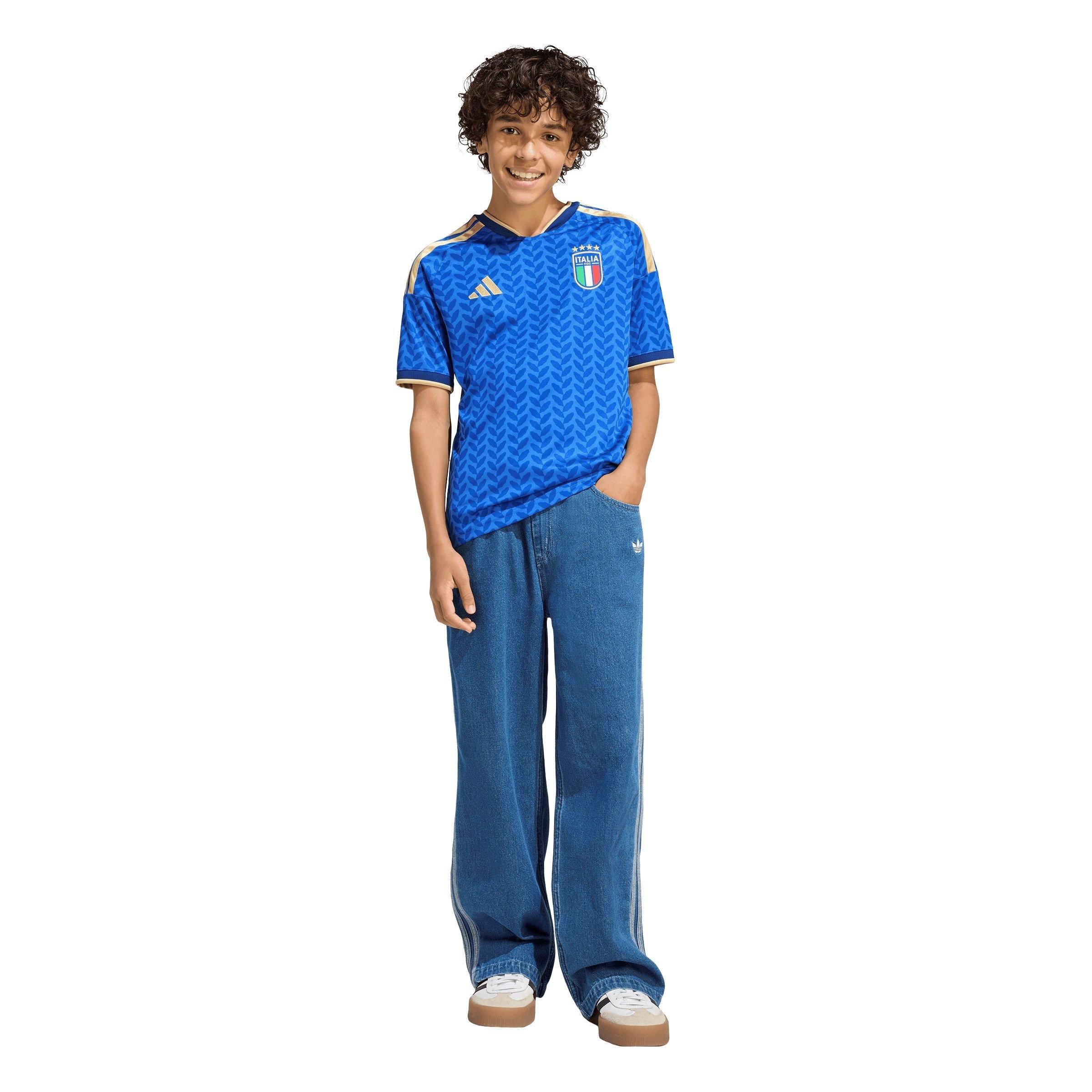 Blue/White - adidas - Italy Home Shirt World Cup 2026 Juniors - 7