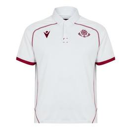 Macron Jacob Cohen embroidered-logo short-sleeved polo shirt