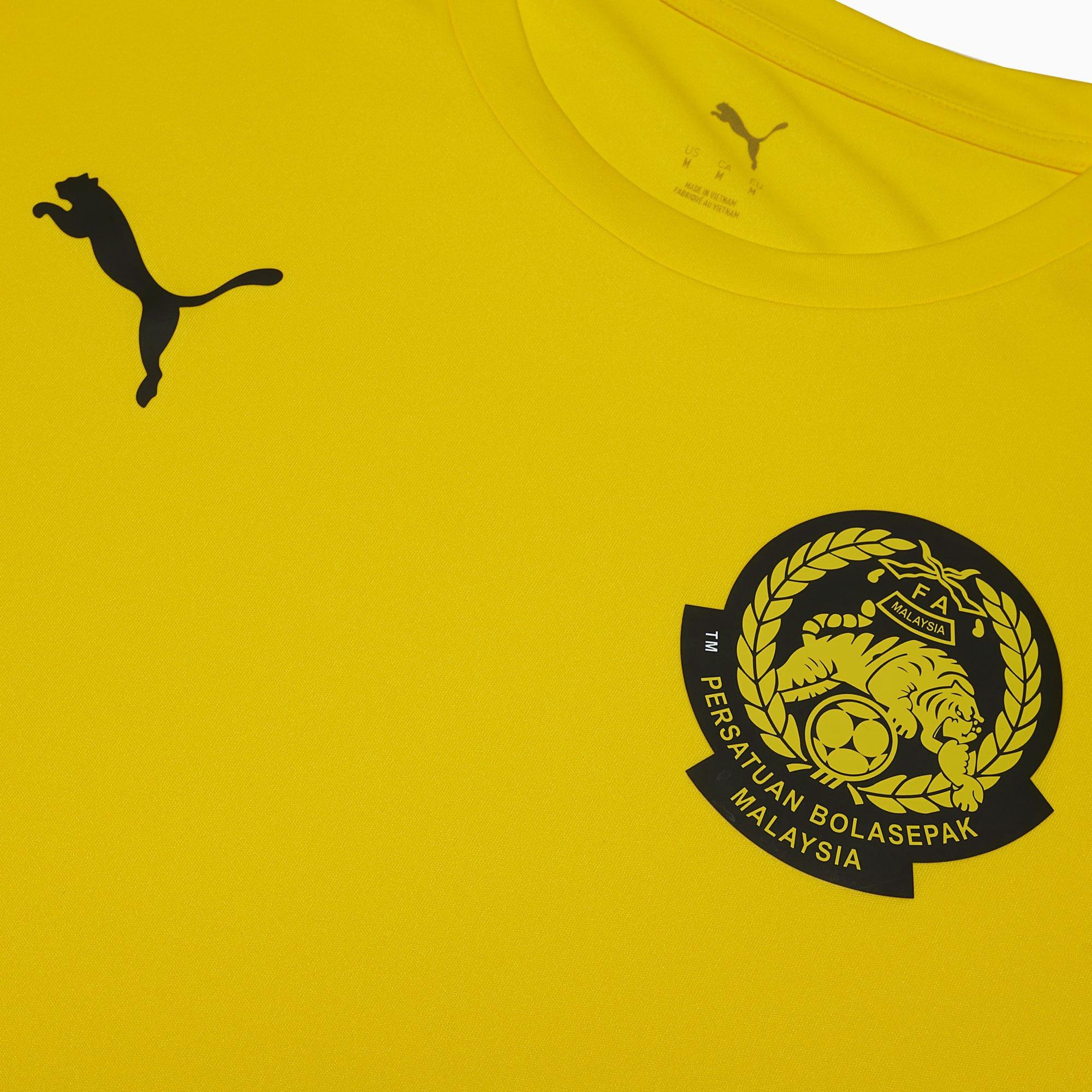 Cyber Yellow - Puma - FAM Harimau Malaya 2025 Mens Jersey - 3