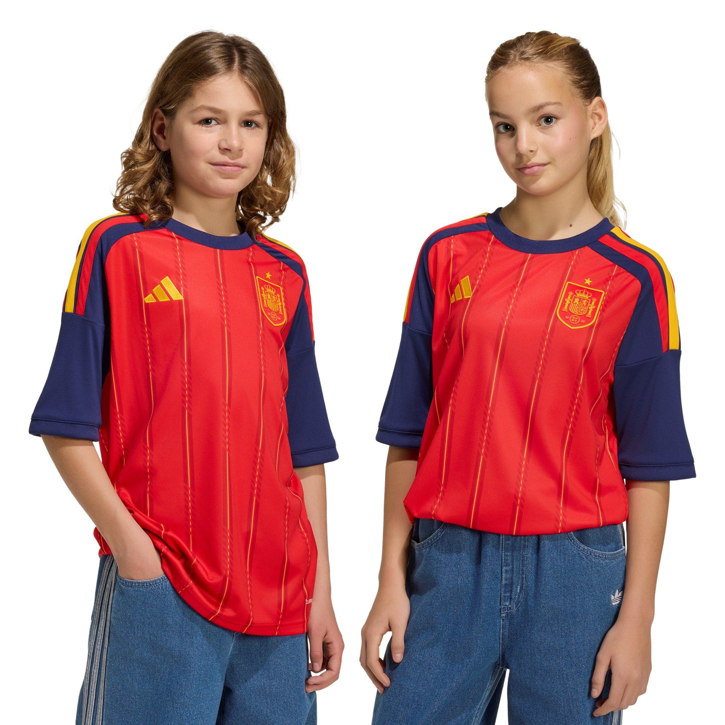 Red/Blue - adidas - Spain Home Shirt World Cup 2026 Juniors - 3