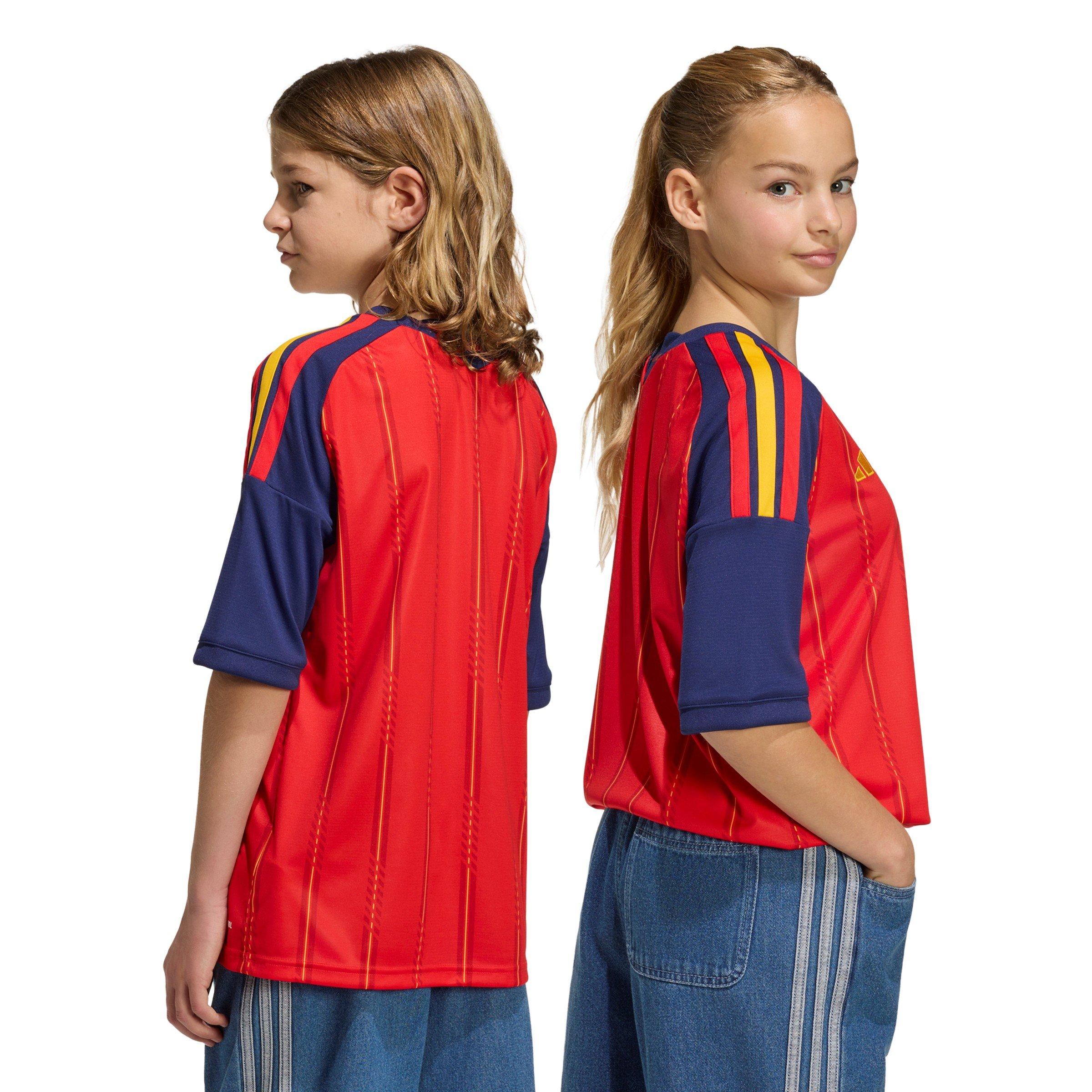 Red/Blue - adidas - Spain Home Shirt World Cup 2026 Juniors - 4