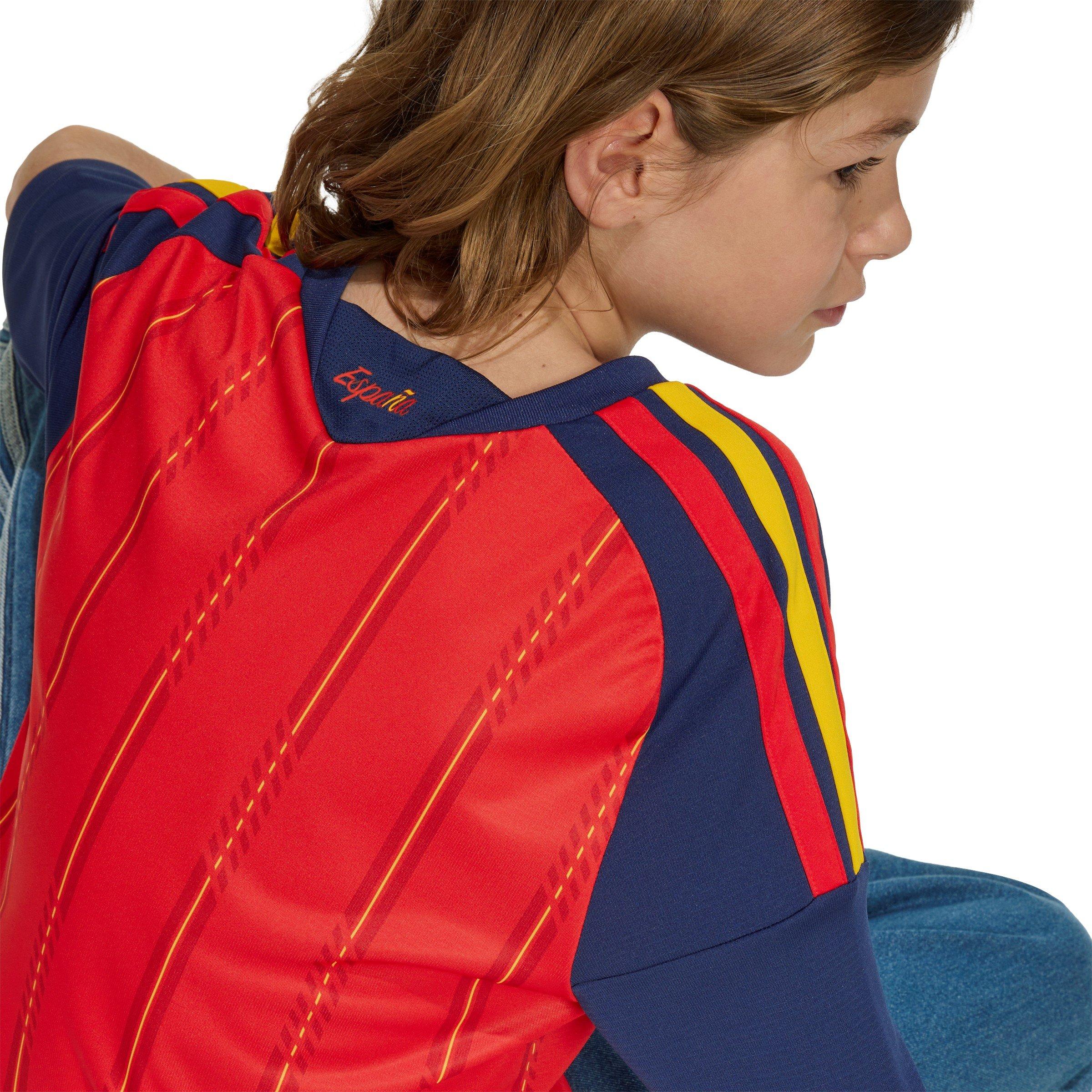 Red/Blue - adidas - Spain Home Shirt World Cup 2026 Juniors - 8