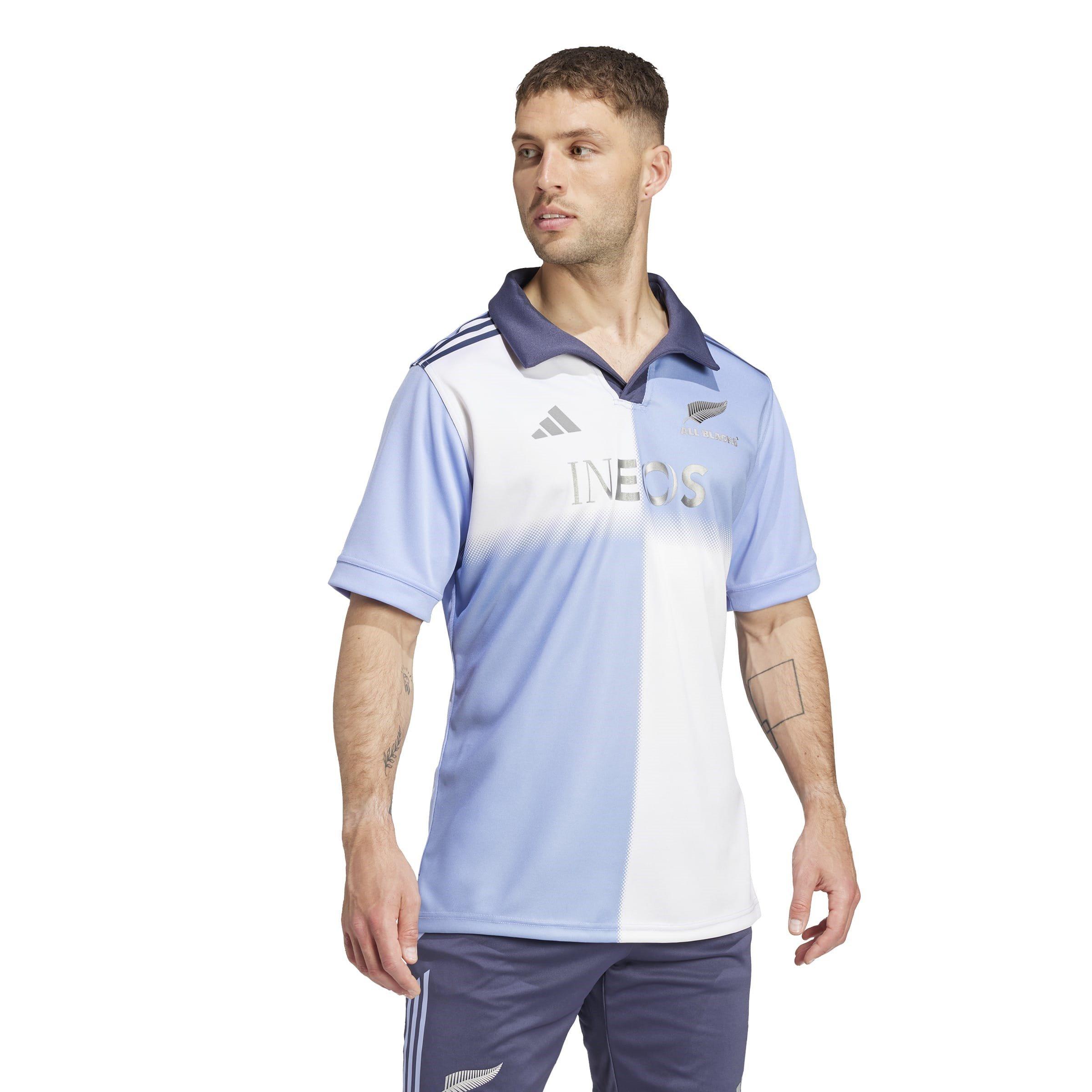 Blau/Weiß - adidas - All Blacks Polo Shirt 2024 Adults - 5